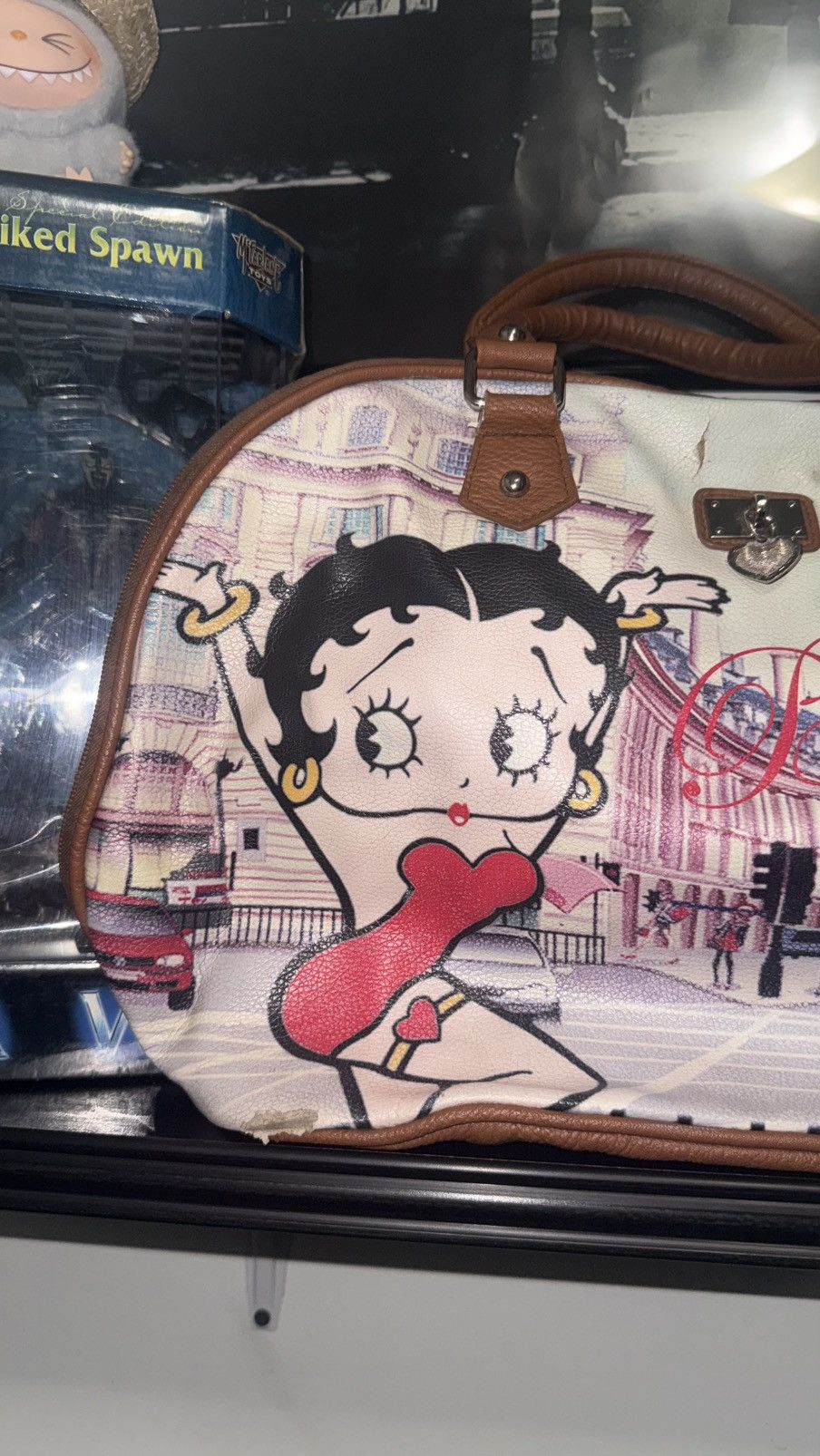 Japanese Brand × Vintage Vintage / Y2K 2000s Betty Boop London All Over Print Purse Size ONE SIZE - 4 Thumbnail