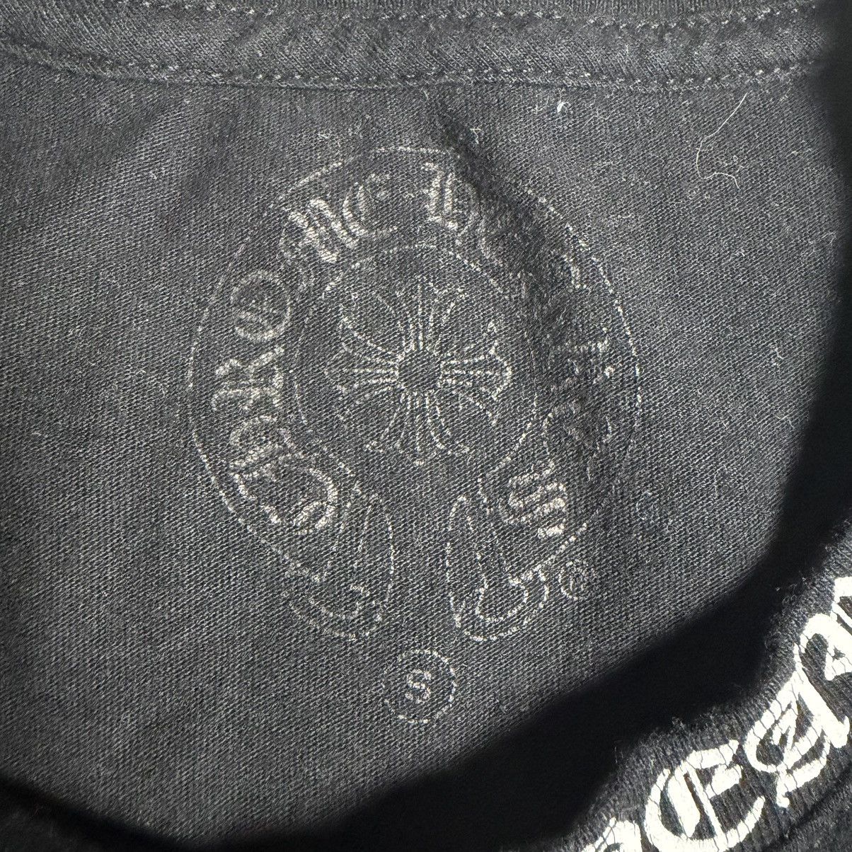 Chrome Hearts Chrome Hearts Gothic Script Neck Logo T Shirt Size US S / EU 44-46 / 1 - 3 Thumbnail