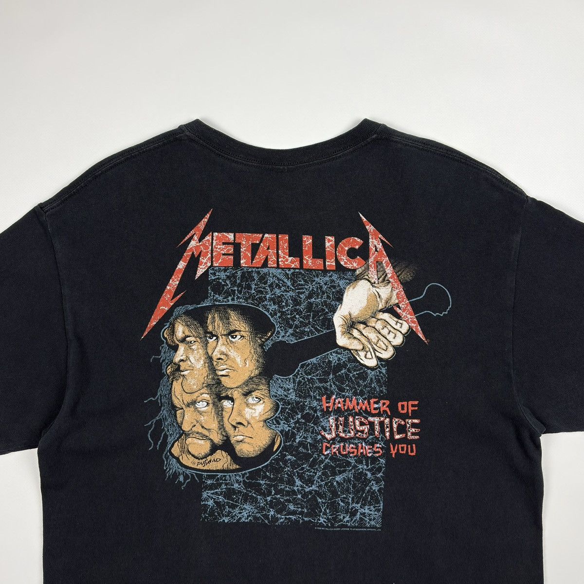 Metallica Vintage Metallica And Justice For All T-shirt European Tour Size US L / EU 52-54 / 3 - 13 Thumbnail