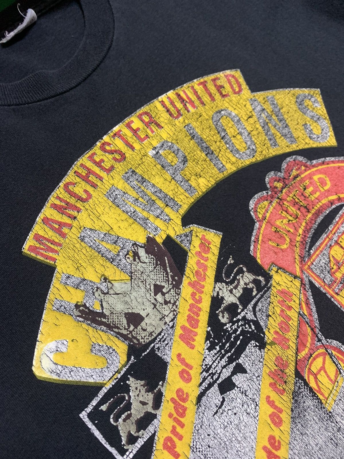 Vintage 🔴 Vintage Manchester United “Roll of Honour” Tee Size US XL / EU 56 / 4 - 9 Thumbnail