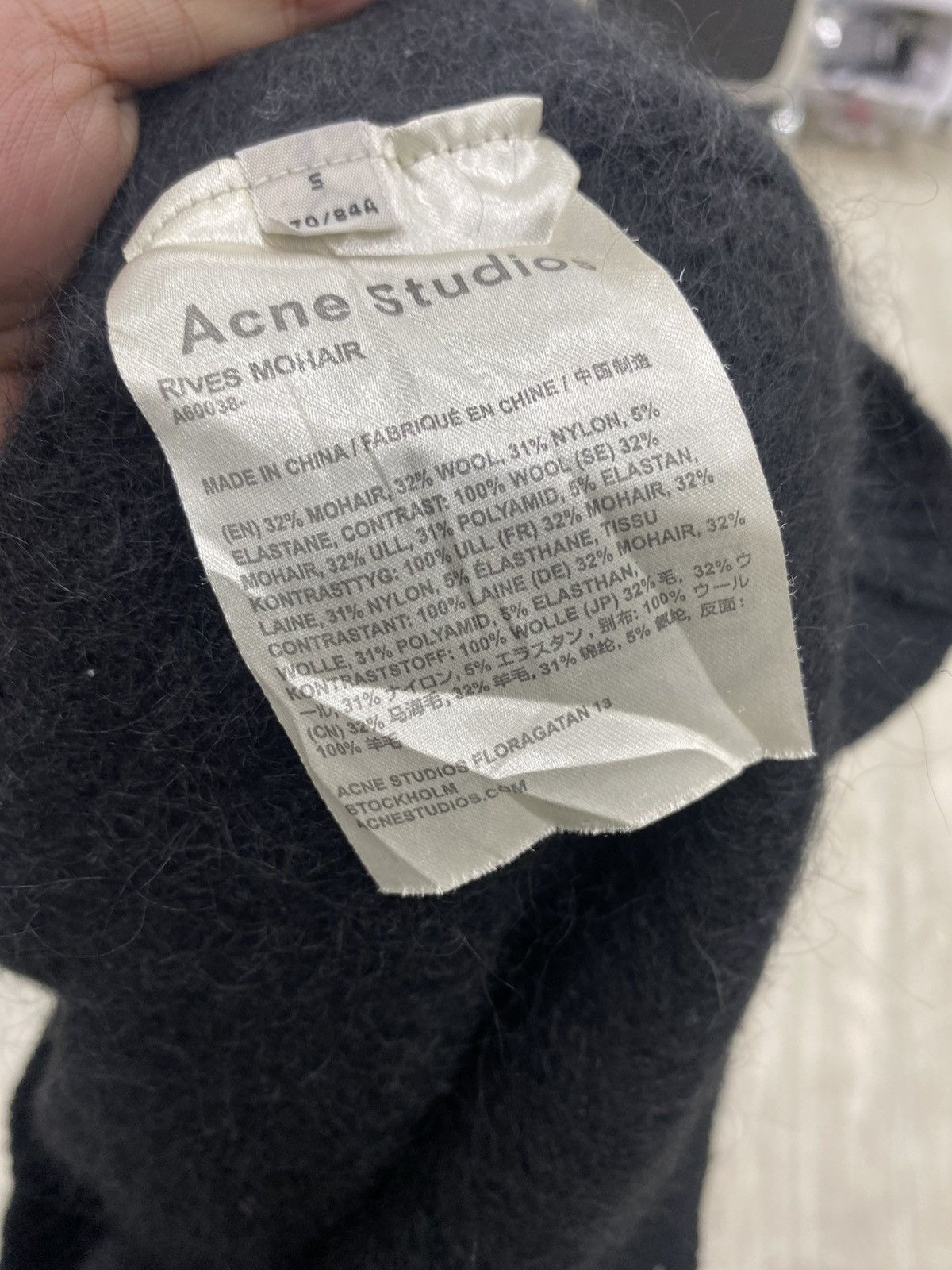 Acne Studios Acne studios rives mohair Size US XS / EU 42 / 0 - 8 Thumbnail