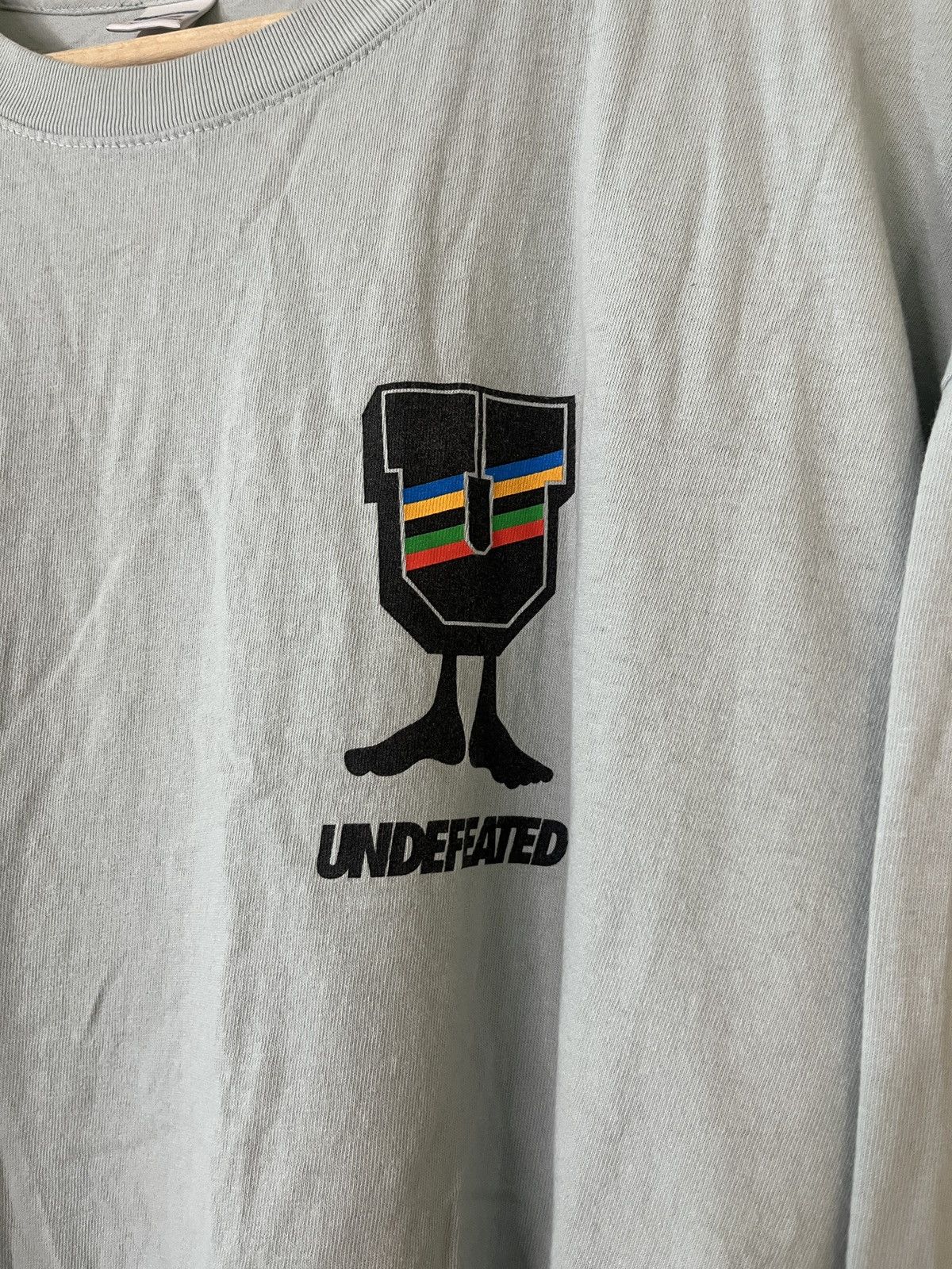Undefeated Blue/Grey Undefeated Long Sleeve, XL Size US XL / EU 56 / 4 - 4 Thumbnail