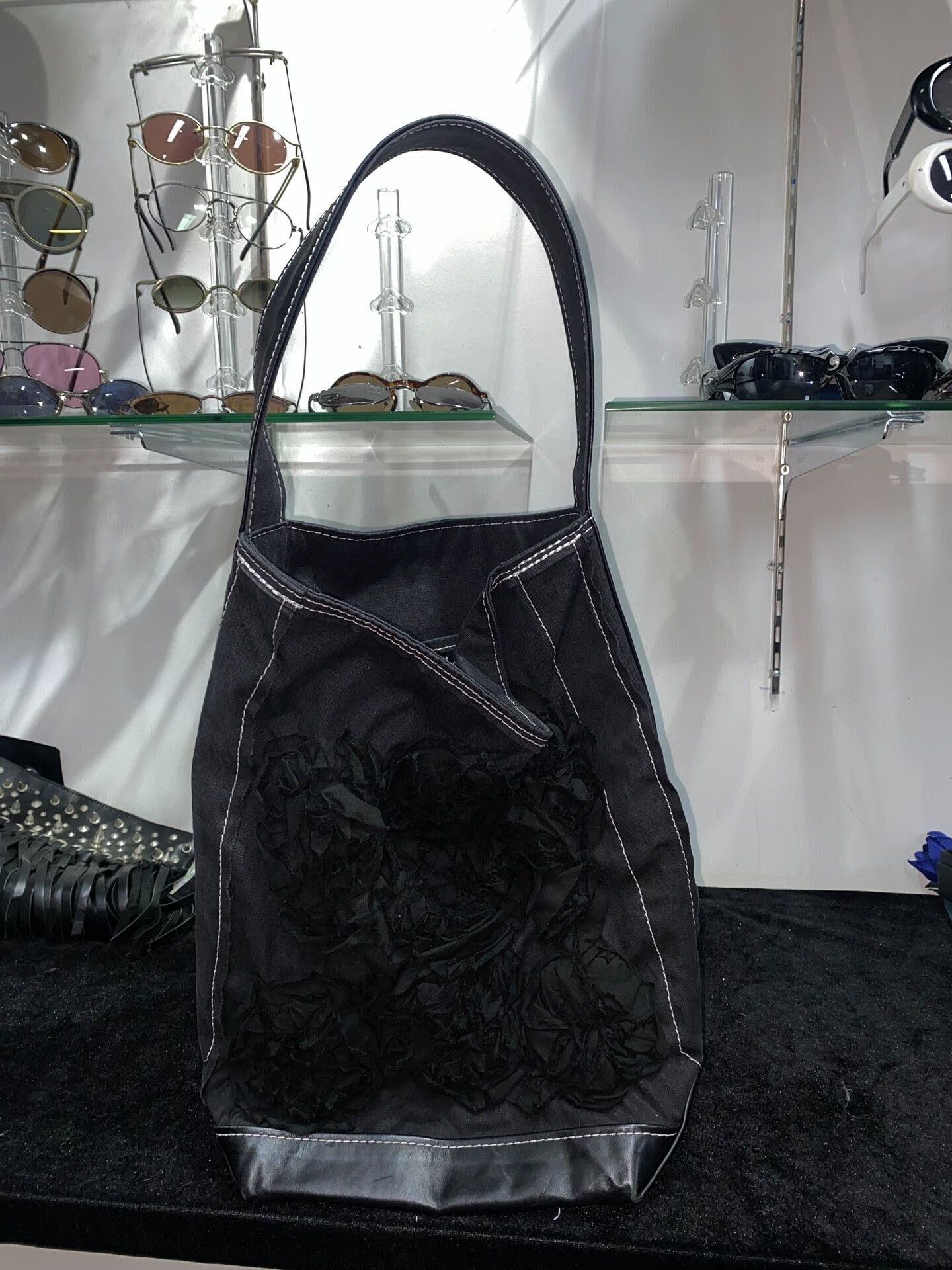 Comme des Garcons black tricot COMME des GARCONS shoulder bag Size ONE SIZE - 1 Thumbnail