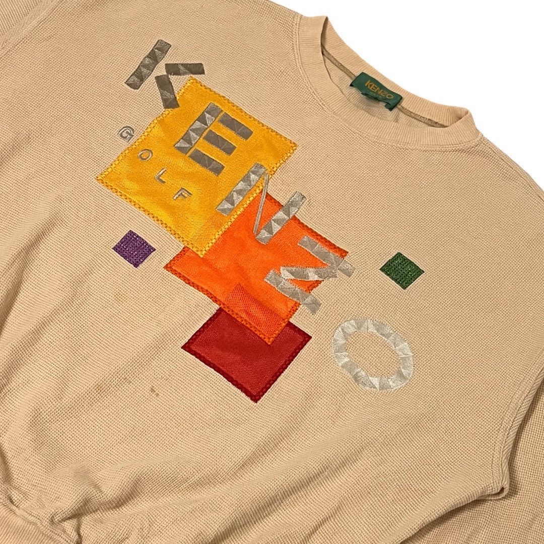 Kenzo Kenzo Golf embroidery vintage sweatshirt 1990s Size US M / EU 48-50 / 2 - 1 Thumbnail