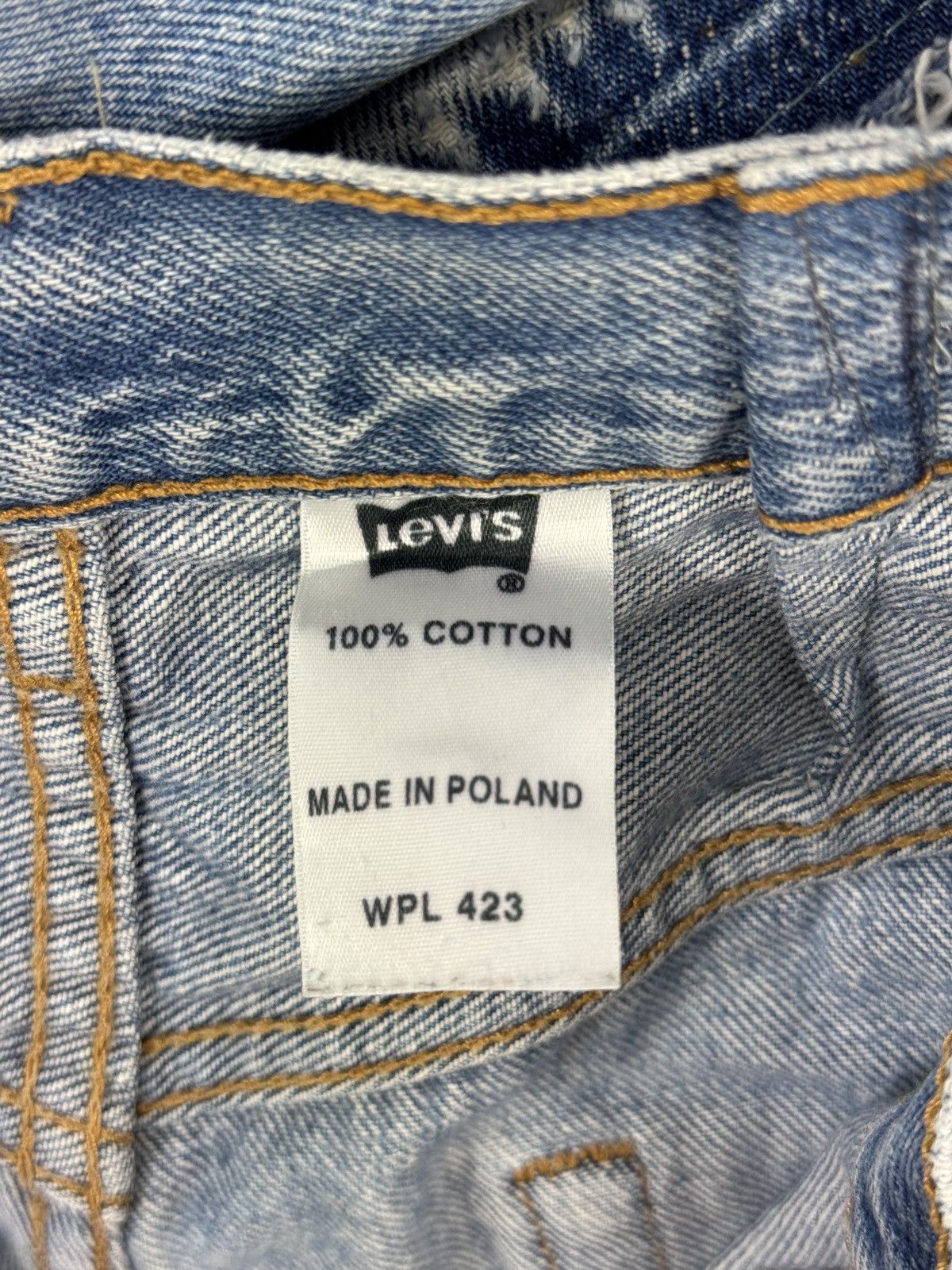 Levi's LEVI’S 501 DISTRESSED JEANS Size US 38 / EU 54 - 5 Thumbnail