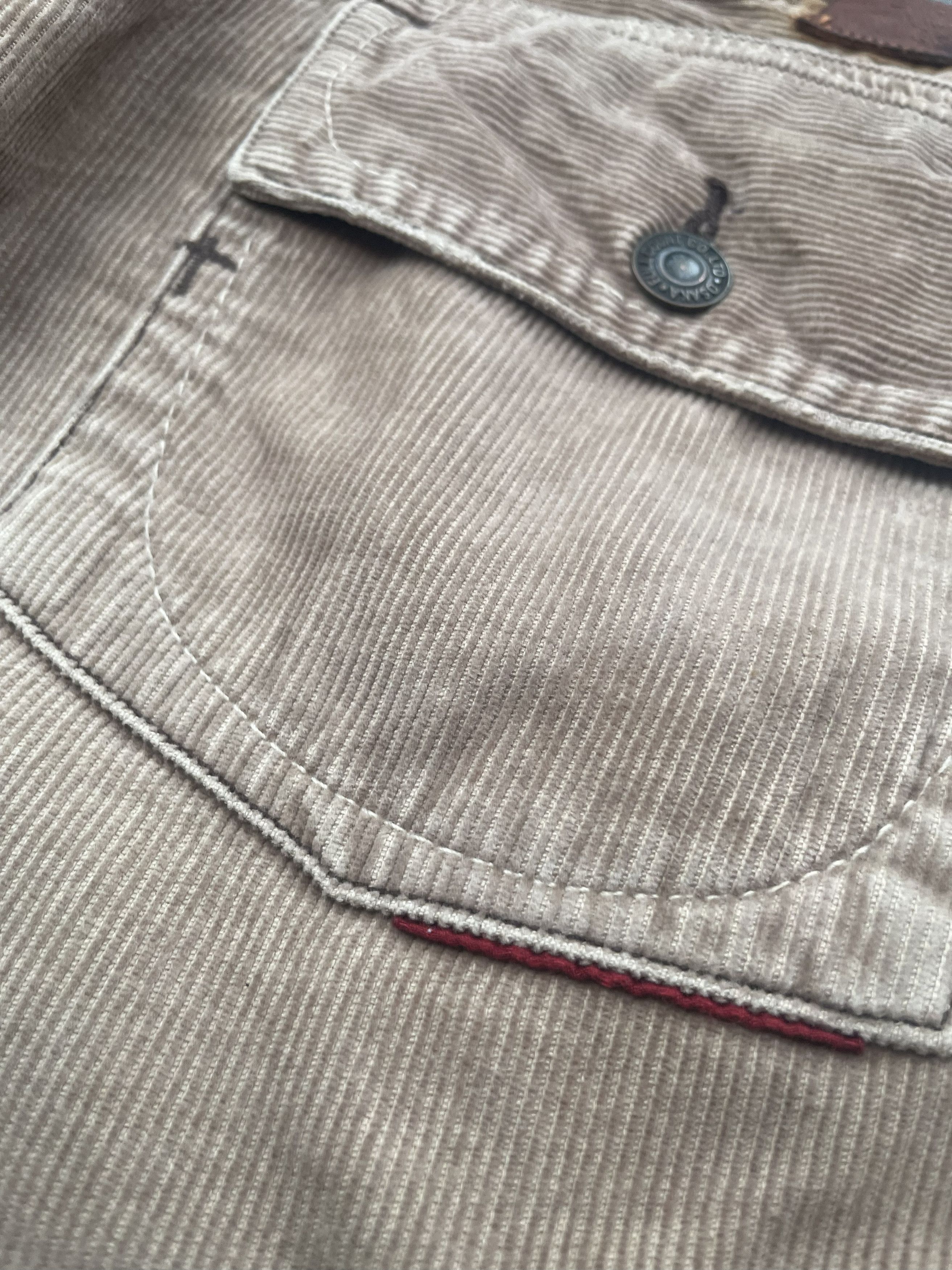 Full Count & Co. Vintage Flare Full Count Coduroy Denim Size 32" / US 10 / IT 46 - 14 Thumbnail