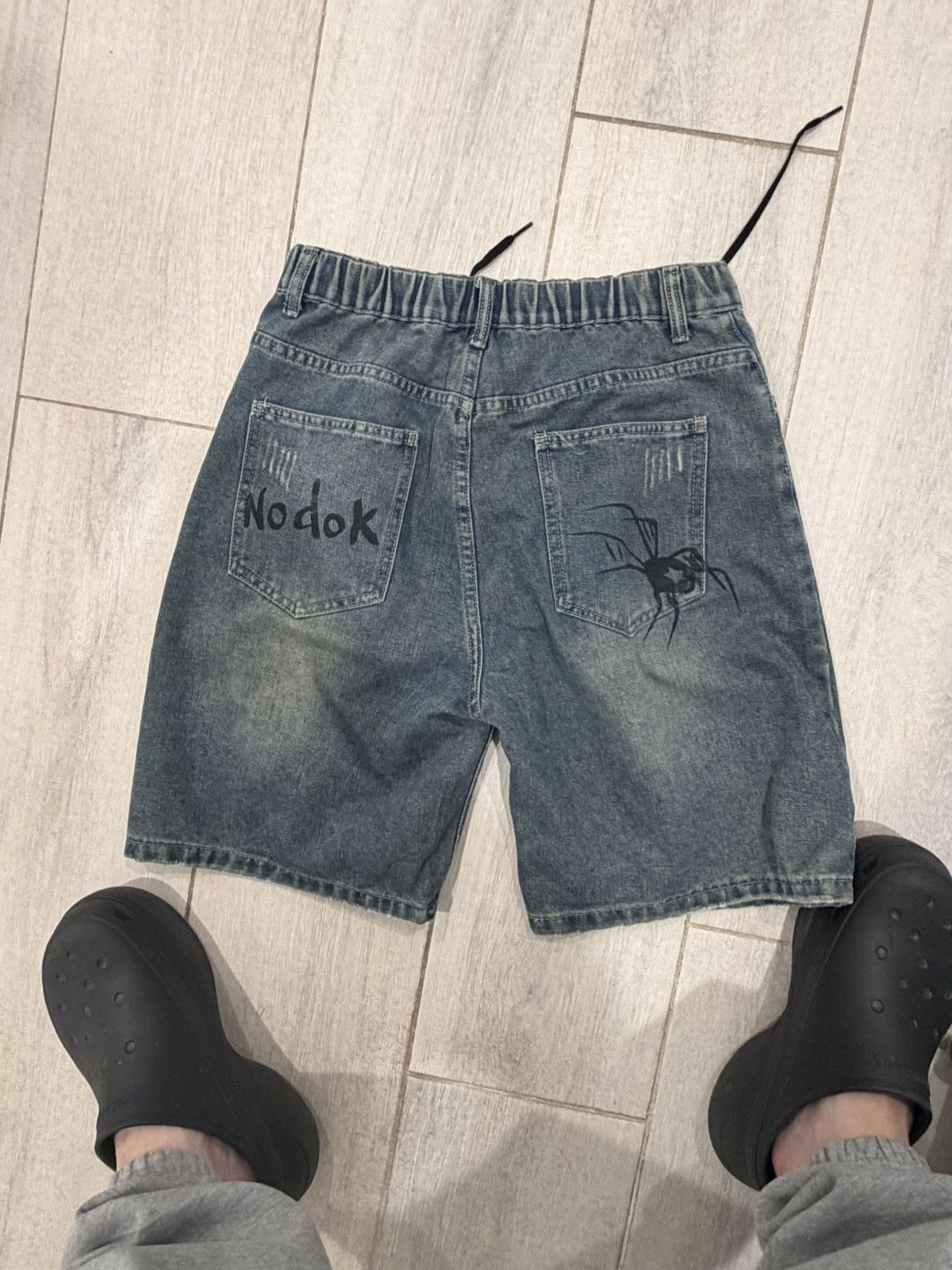 Other Spider Denim Jorts Size US 32 / EU 48 - 3 Thumbnail