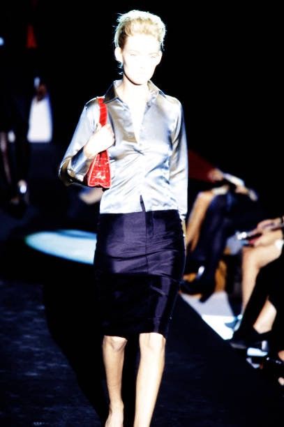 Gucci by Tom Ford SS1998 Runway Silk Blouse.