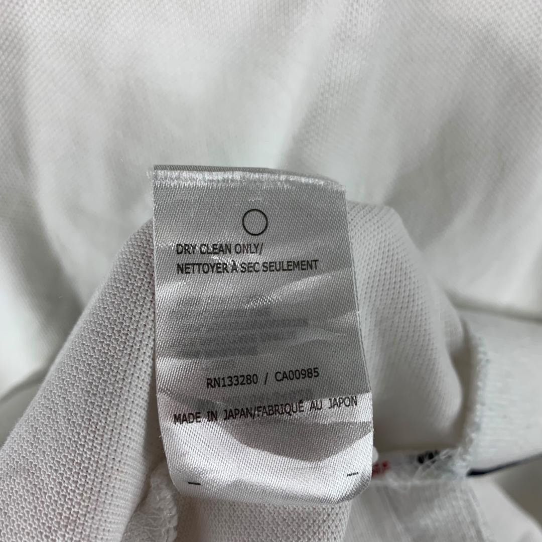 Thom Browne THOM BROWNE White polo tee Size US M / EU 48-50 / 2 - 11 Thumbnail