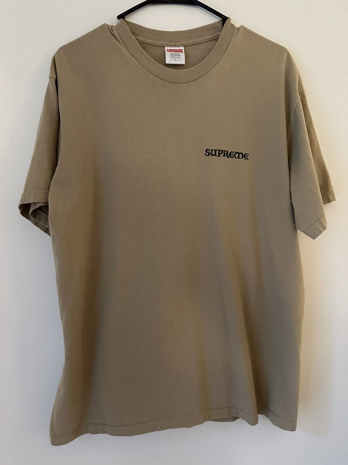 Supreme Supreme Worship Tee Size US L / EU 52-54 / 3 - 3 Thumbnail