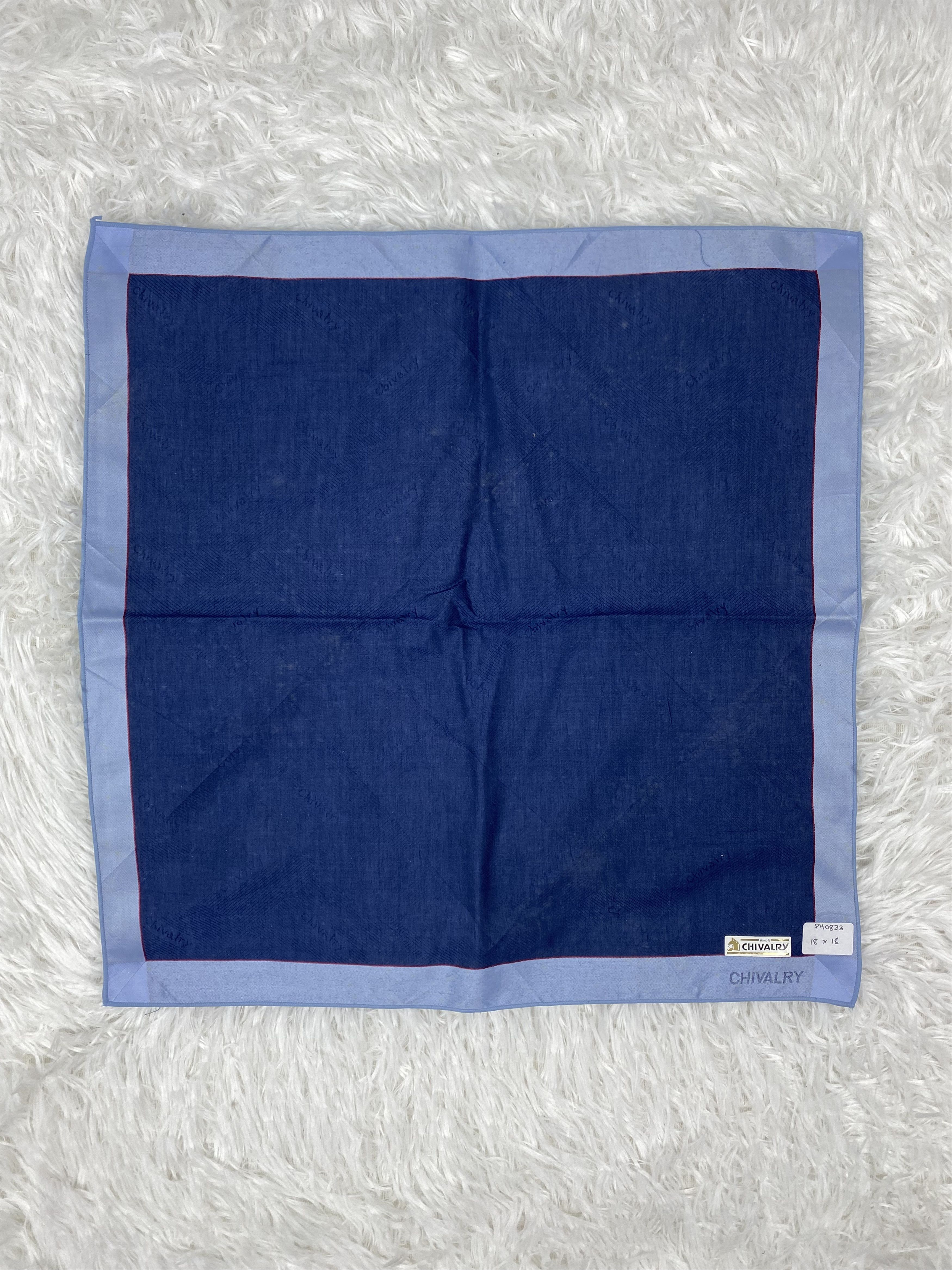 Vintage Vintage Chivalry Handkerchief Neckerchief PH0833 Size ONE SIZE - 3 Thumbnail