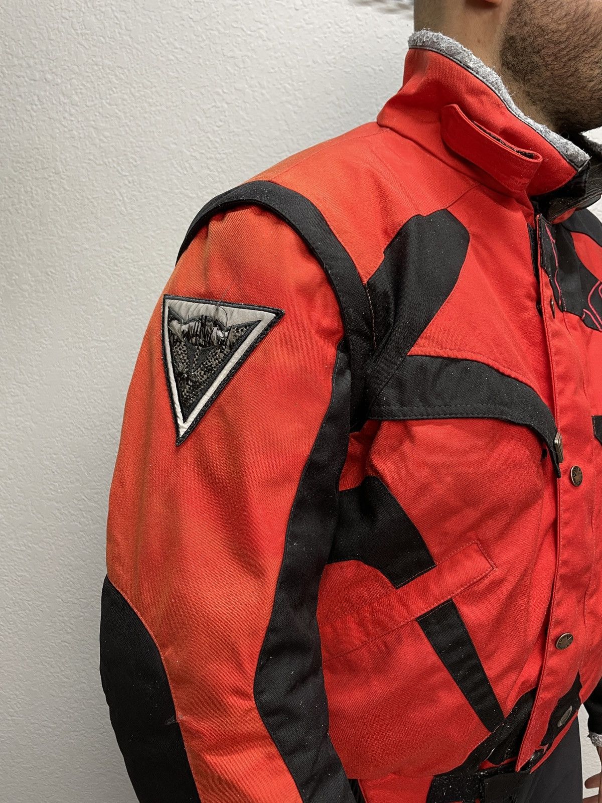 Dainese VTG ARCHIVAL DAINESE 2in1 MOTO NYLON LEATHER RACING JACKET Size US L / EU 52-54 / 3 - 13 Thumbnail