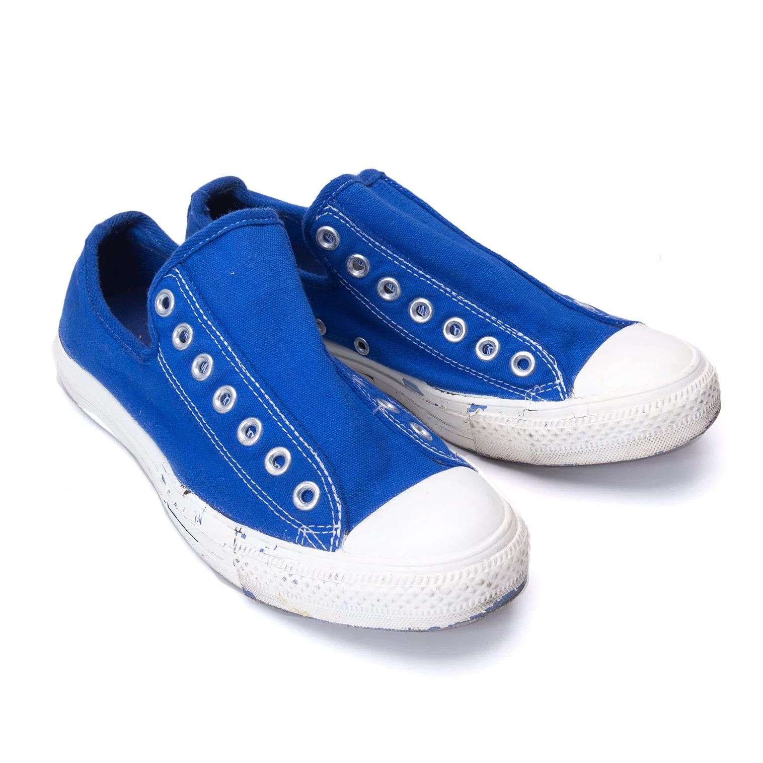 Junya Watanabe Low Cut Sneakers in Blue Size 8.5 (26.5 cm) Size US 8.5 / EU 41-42 - 1 Thumbnail