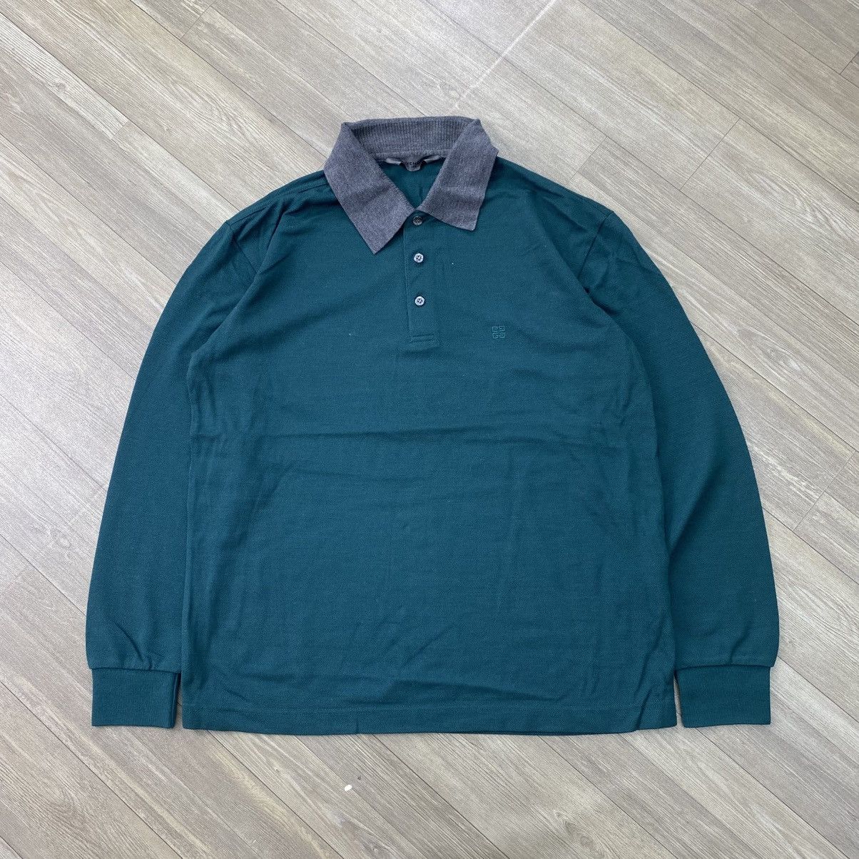 Givenchy Givenchy Men Embrodiery Small Logo Luxury Polo Shirt Size US L / EU 52-54 / 3 - 1 Thumbnail