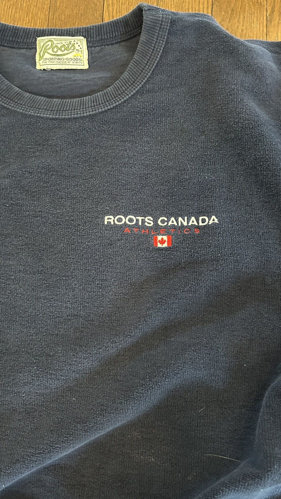 Roots Vintage Blue Roots Canada Crewneck Size US S / EU 44-46 / 1 - 2 Thumbnail