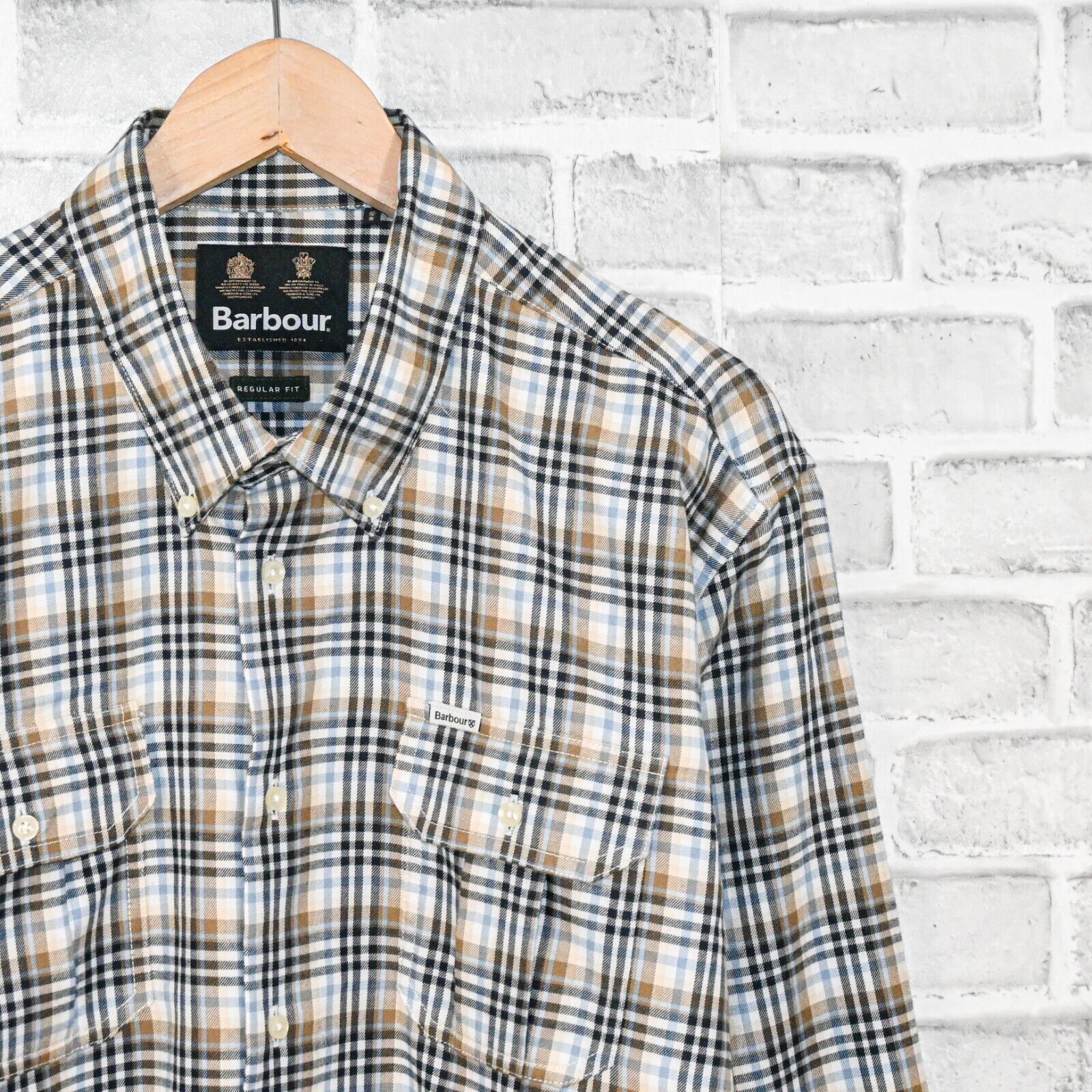 Barbour Barbour Button Down Eastwick Shirt Multi color plaid cotton Size US L / EU 52-54 / 3 - 3 Thumbnail