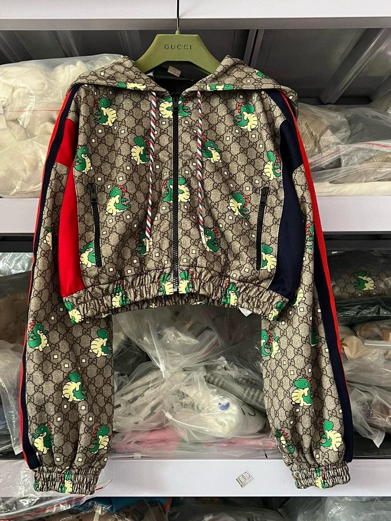 Gucci Gucci Limited Edition Cropped Jacket - dmc Size US S / EU 44-46 / 1 - 1 Thumbnail
