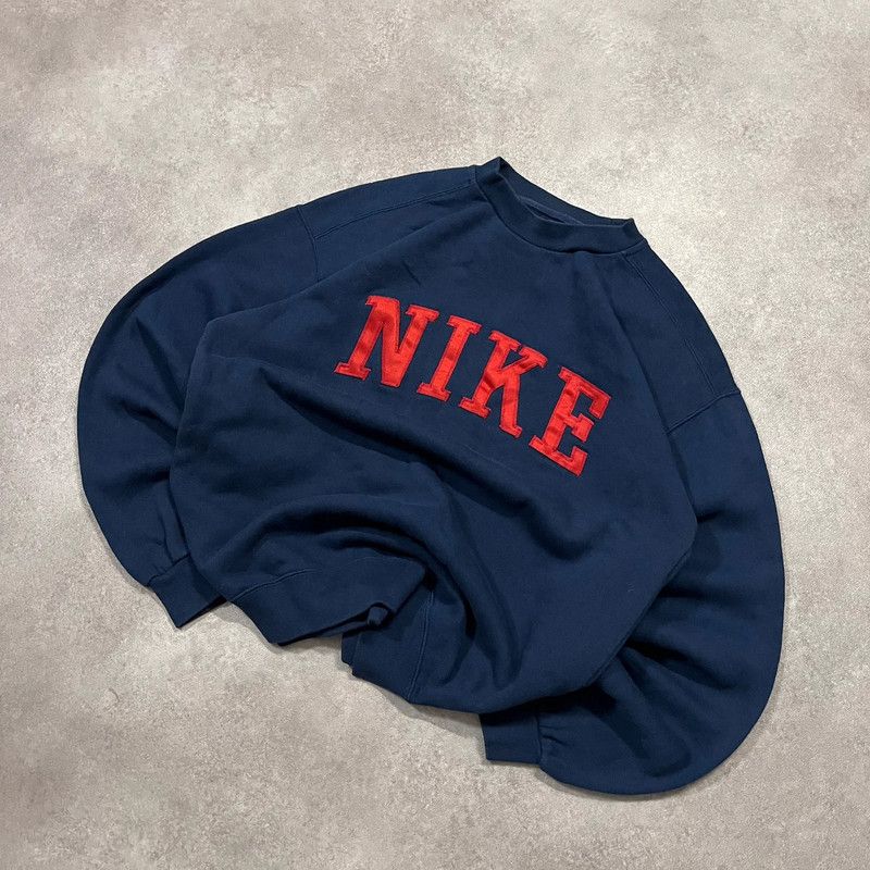Nike Vintage Nike Spellout Sweatshirt Crewneck Retro Y2K 90s Size US S / EU 44-46 / 1 - 2 Thumbnail