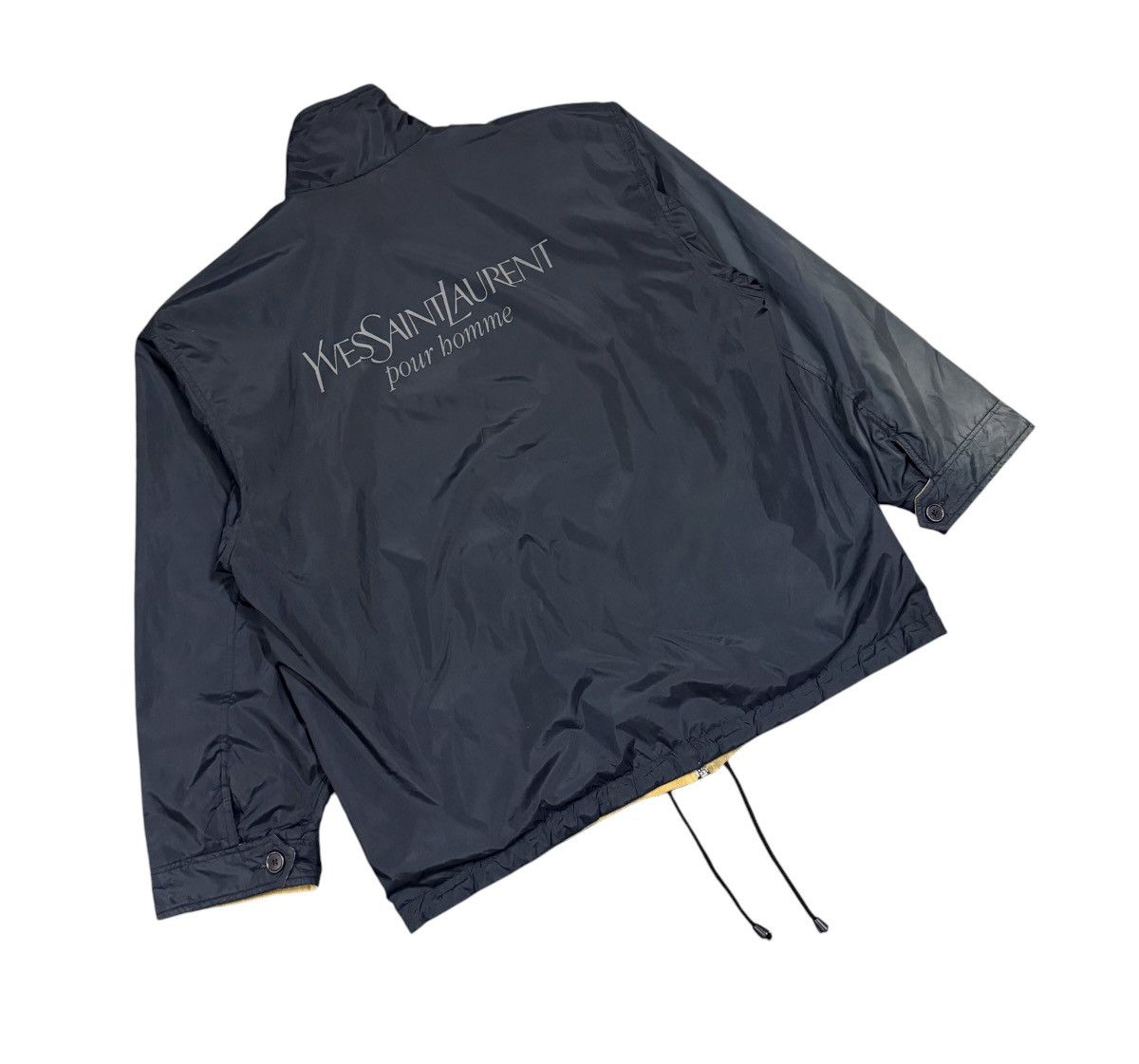 Yves Saint Laurent Vtg🔥90’s YvesSaintLaurent Pour Homme SpellOut Logo Size US L / EU 52-54 / 3 - 15 Thumbnail