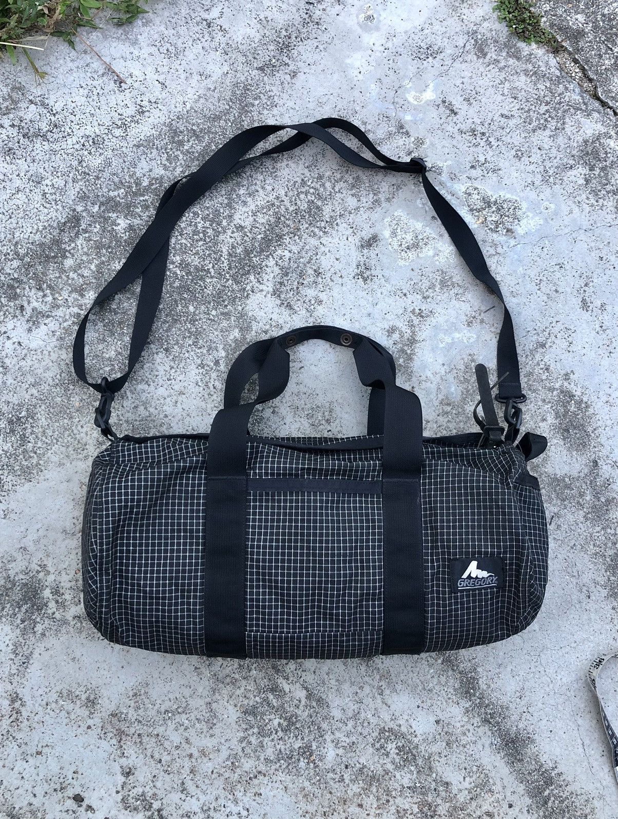 Vintage Gregory Boston/duffel Bag With Long Strap in Black, Men's