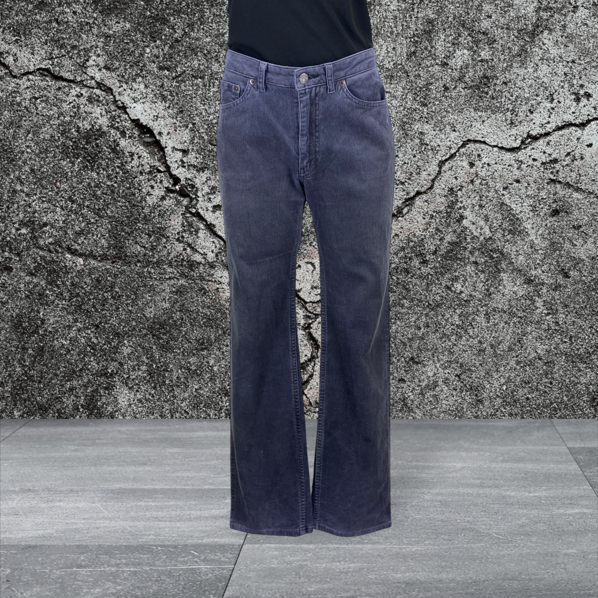 Japanese Brand Sasson Corduroy Pants Blue Way Japanese Modern Size US 28 / EU 44 - 11 Thumbnail