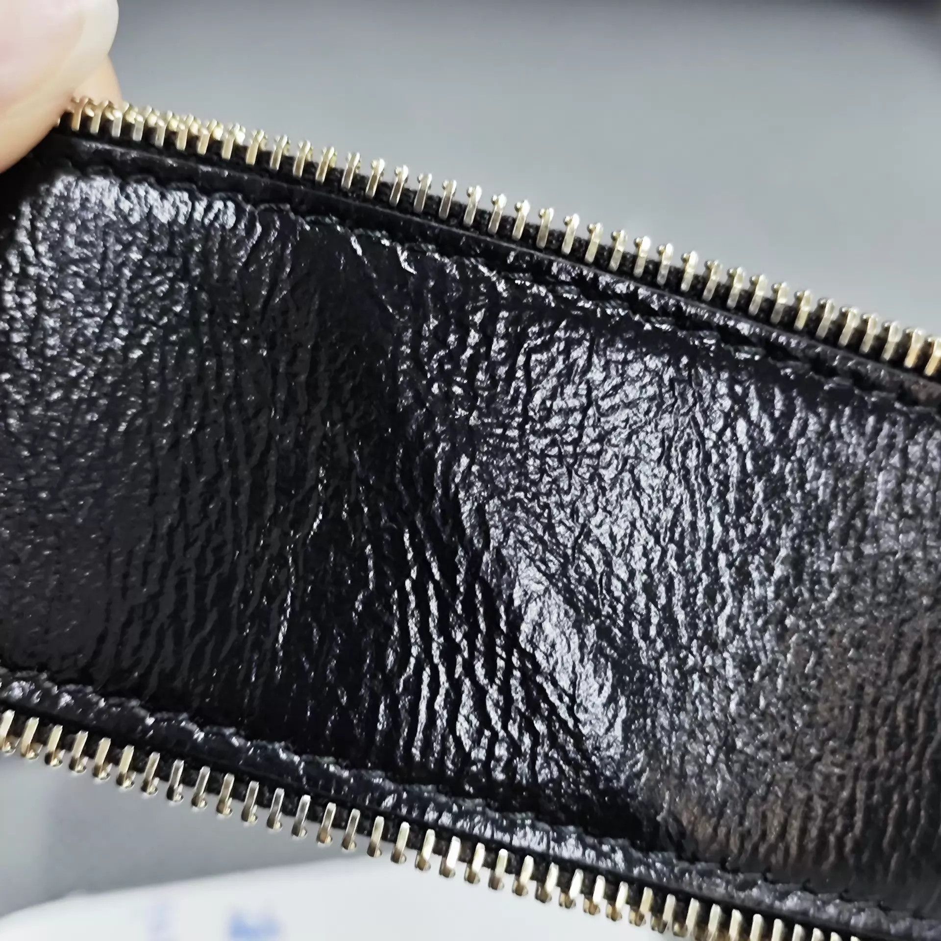 Chanel Chanel full-grain leather zip belt Size ONE SIZE - 8 Thumbnail