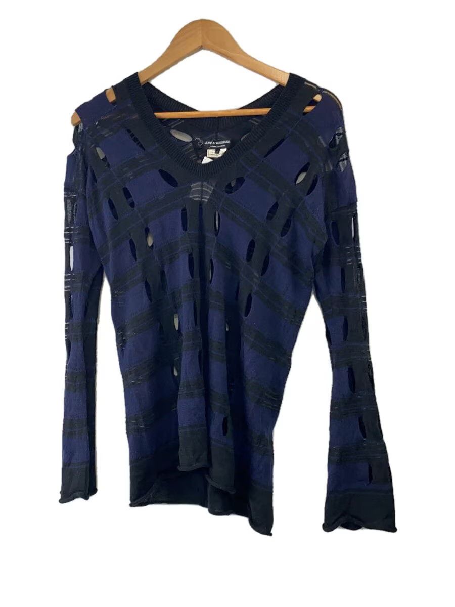 Comme des Garcons × Junya Watanabe Open Stitch Perforated Knit Sweater Size S / US 4 / IT 40 - 1 Thumbnail
