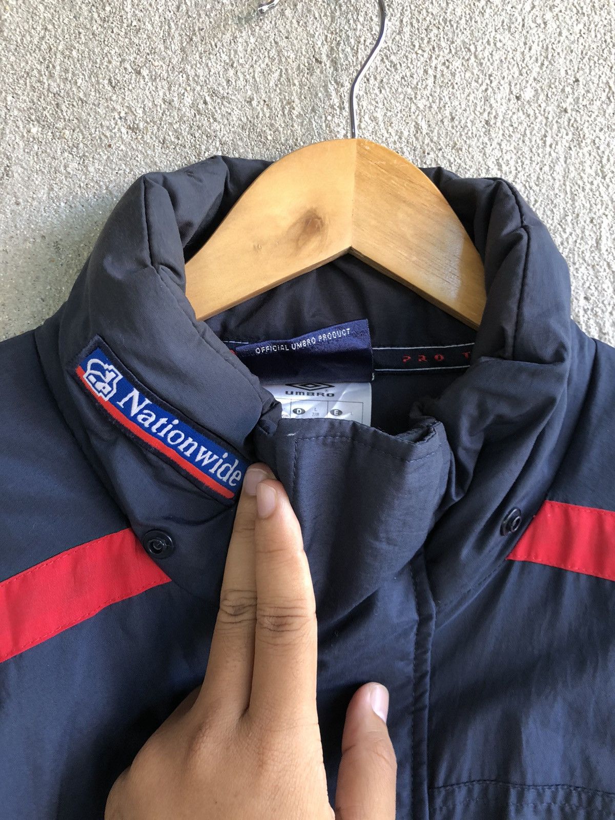 Umbro Vintage Nationwide England Pro Training Jacket Size US L / EU 52-54 / 3 - 10 Thumbnail