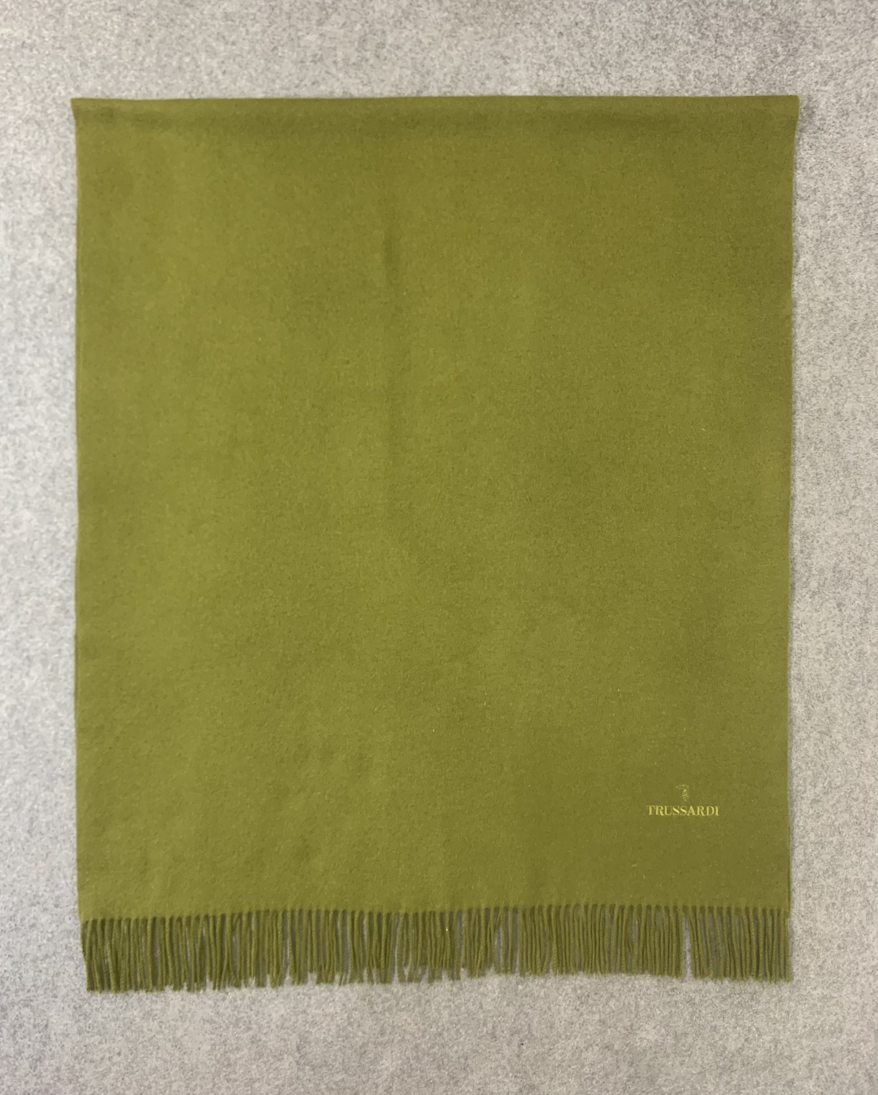 Trussardi Trussardi Scarf Wool Muffler Neck Wrap BL9285 Size ONE SIZE - 2 Thumbnail