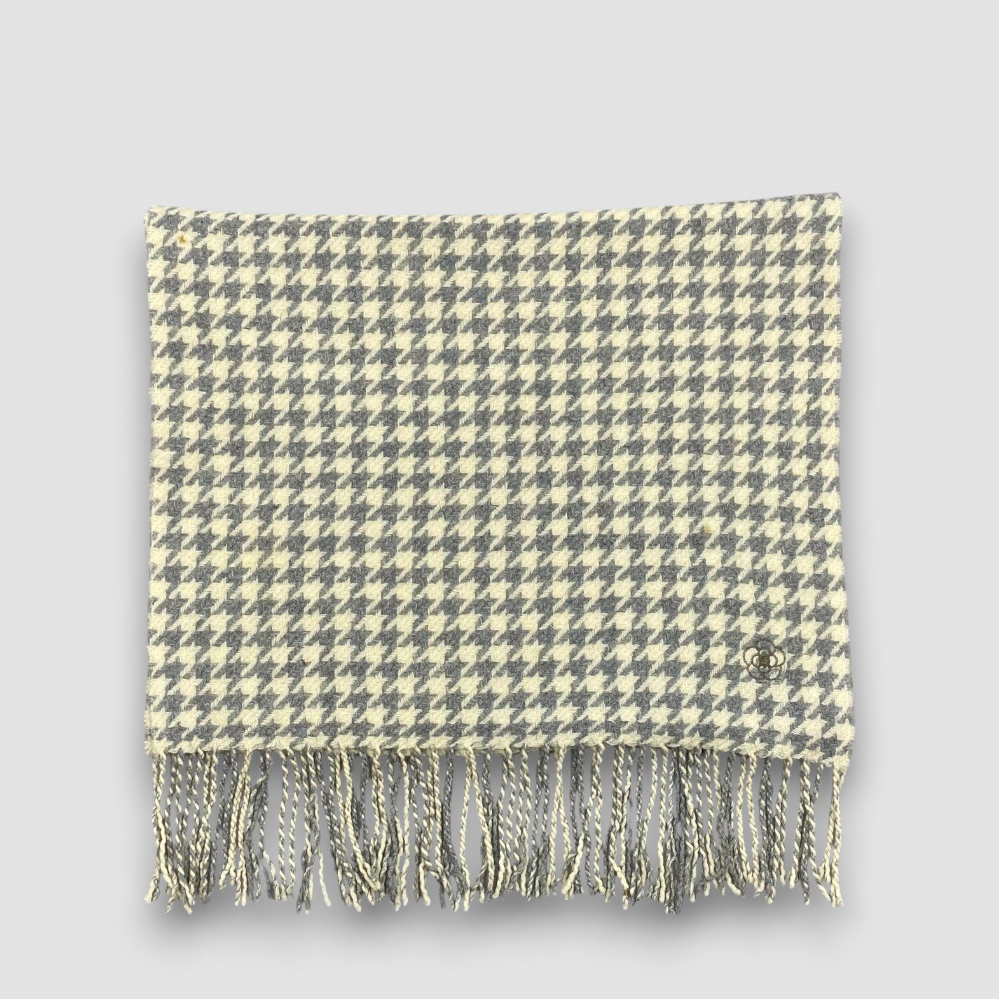 Japanese Brand Vintage Mary Quant Scarf Muffler Wool Wraps Babuskha Scarves Size ONE SIZE - 3 Thumbnail