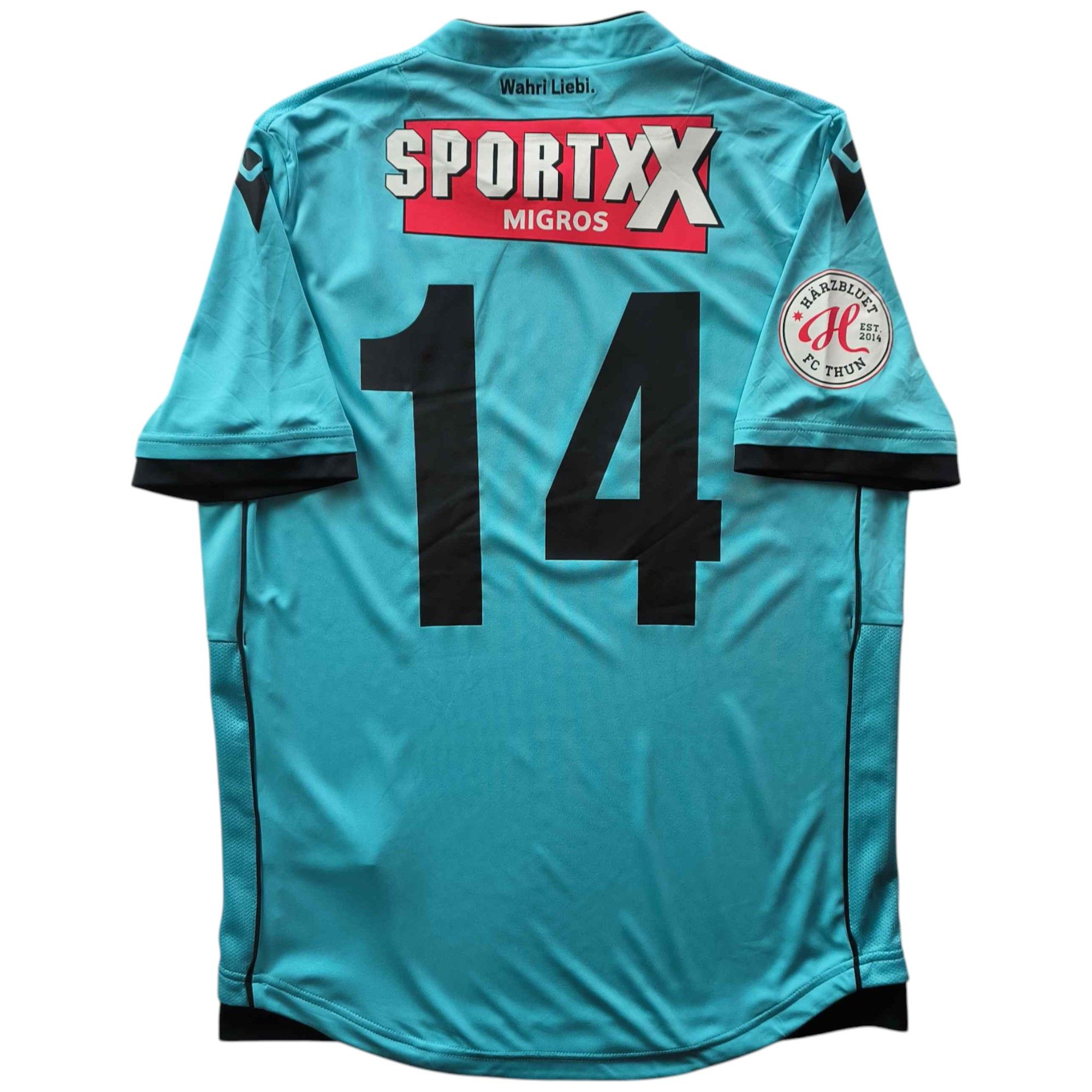 Macron FC Thun 2019-20 Macron away #14 football jersey size L Size US L / EU 52-54 / 3 - 2 Thumbnail