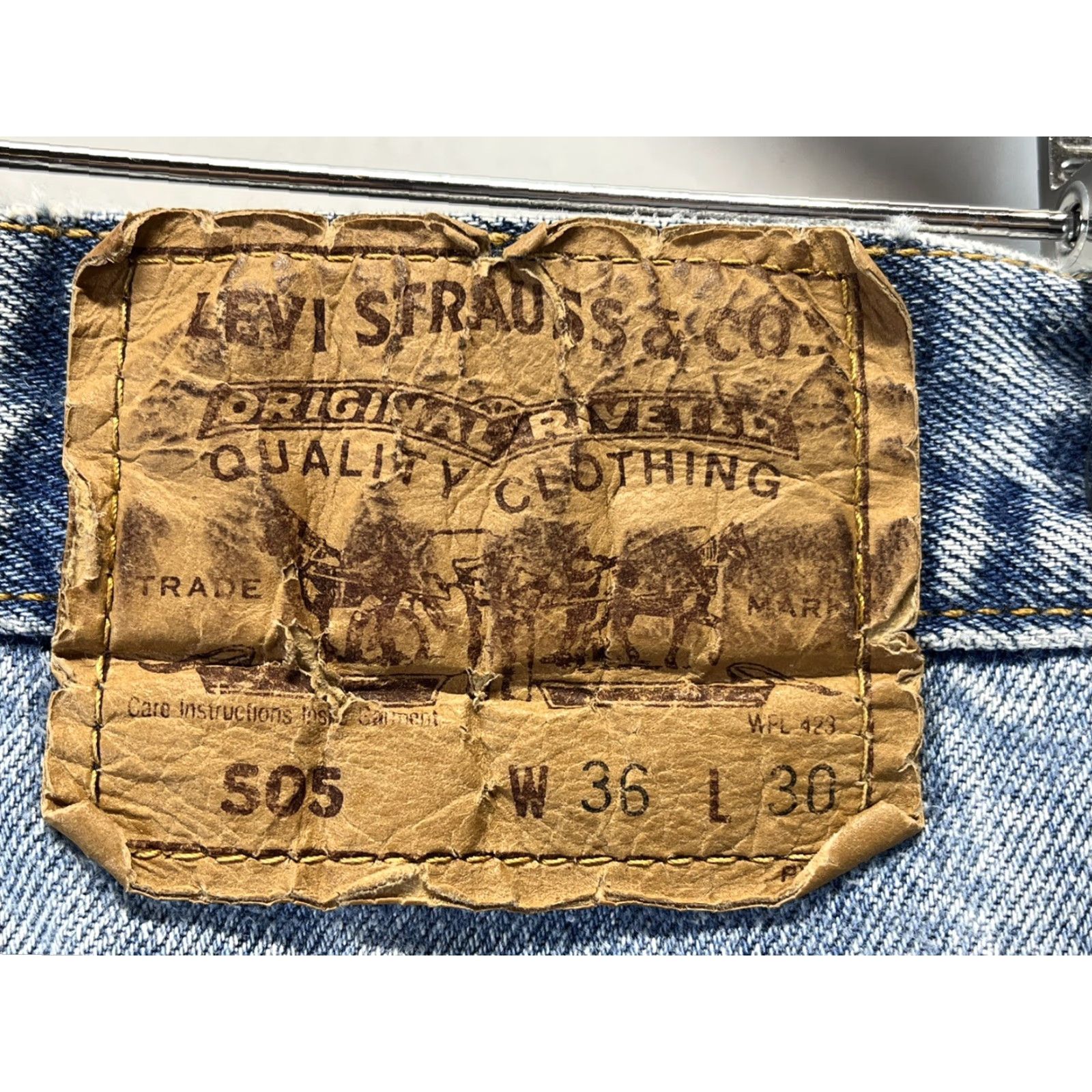 Levi's Mens Vintage Levi’s 505 Jeans Sz 36 X 30 READ 100% Cotton Levi's 505 Jeans Model Straight Style Cotton Blue Regular Men Size 36 Inseam 30 Size US 36 / EU 52 - 7 Thumbnail
