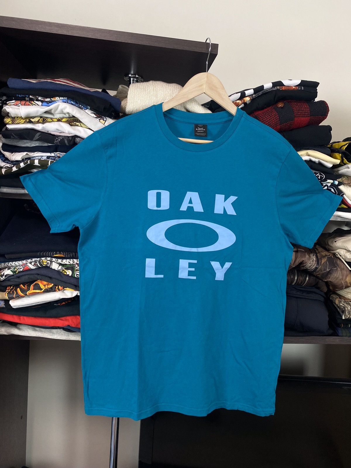 Oakley × Vintage Vintage Oakley Logo Tee Size US M / EU 48-50 / 2 - 2 Thumbnail