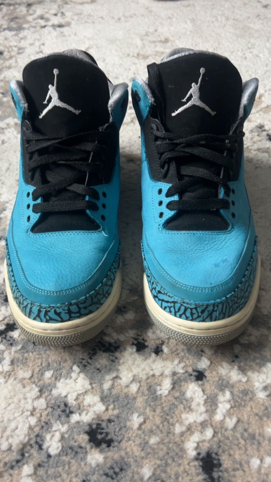 Jordan Brand Jordan 3 Retro Powder Blue Size 11 Size US 11 / EU 44 - 3 Thumbnail