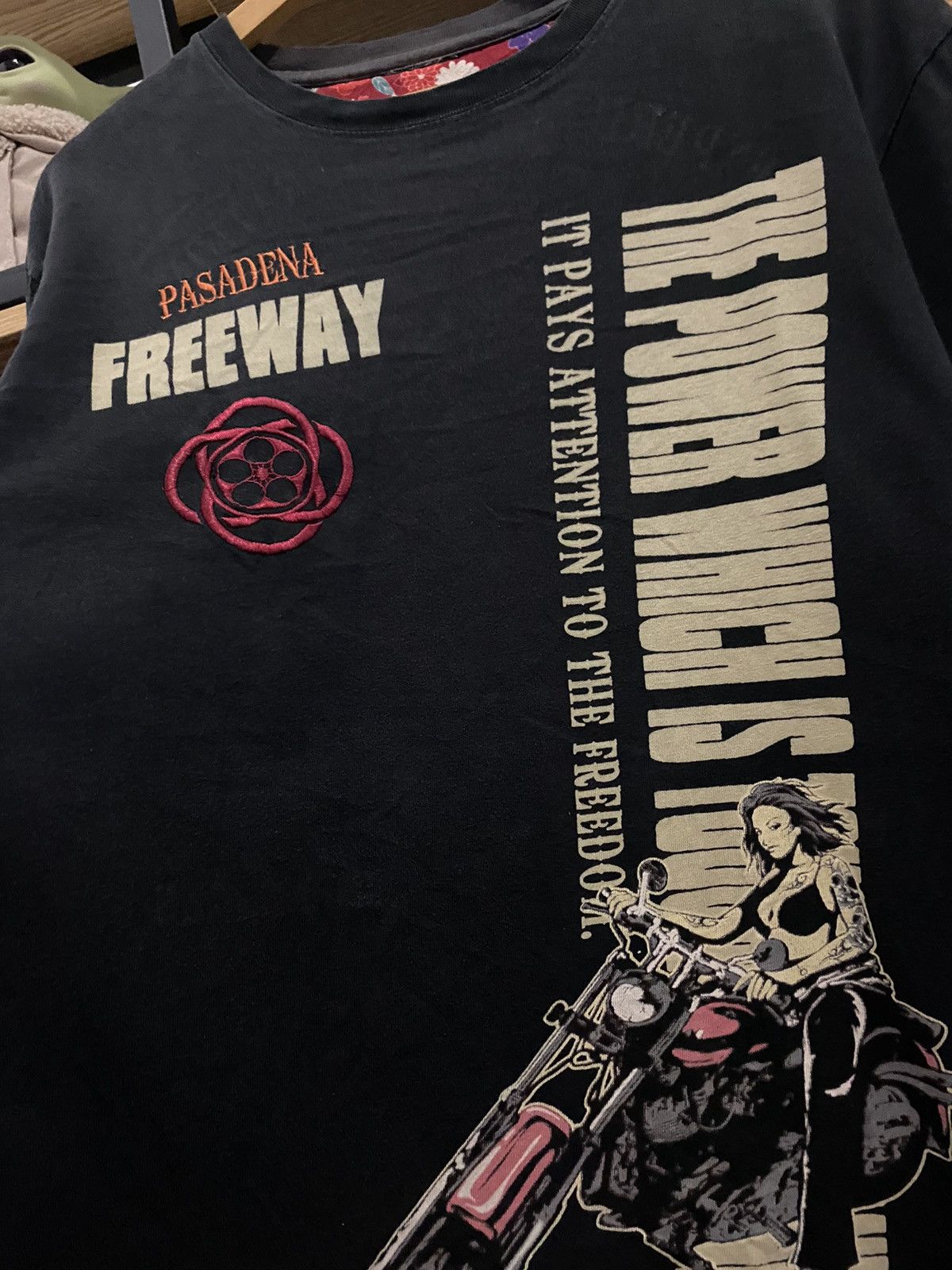 Hysteric Glamour × Japanese Brand × Vintage Japan Pasadana Freeway Tattoo Sexy Girl Longsleeve Size US L / EU 52-54 / 3 - 2 Thumbnail