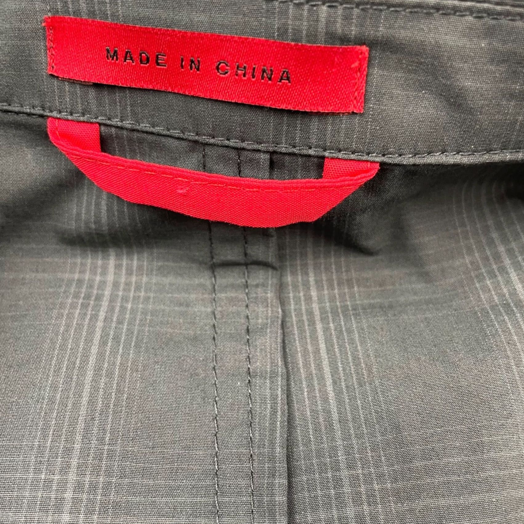 Alfani Alfani Men’s Performance Stretch Blazer Gray Plaid Medium 2-Button Closure Size 40R - 5 Thumbnail
