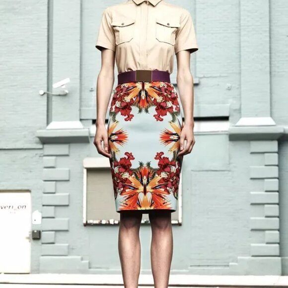 Givenchy Givenchy Birds of Paradise Resort 12 Collection Ricardo Tisc Size 27" / US 4 / IT 40 - 14 Thumbnail