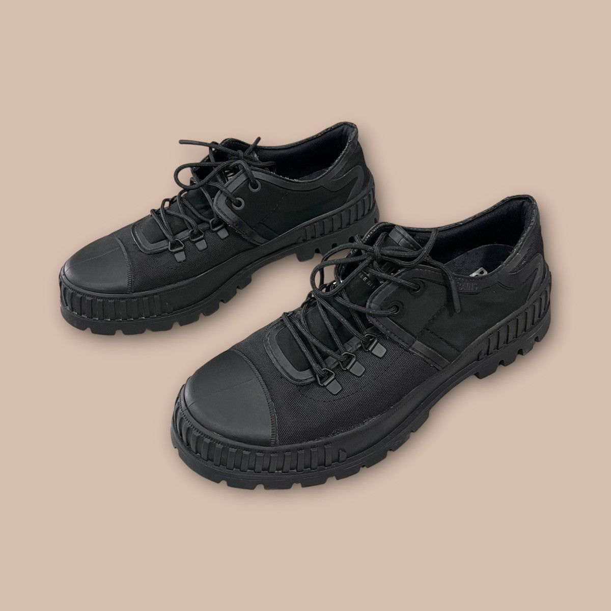 Palladium Palladium x Rains - Pallashock HKR Rains Black Size US 9 / EU 42 - 1 Thumbnail