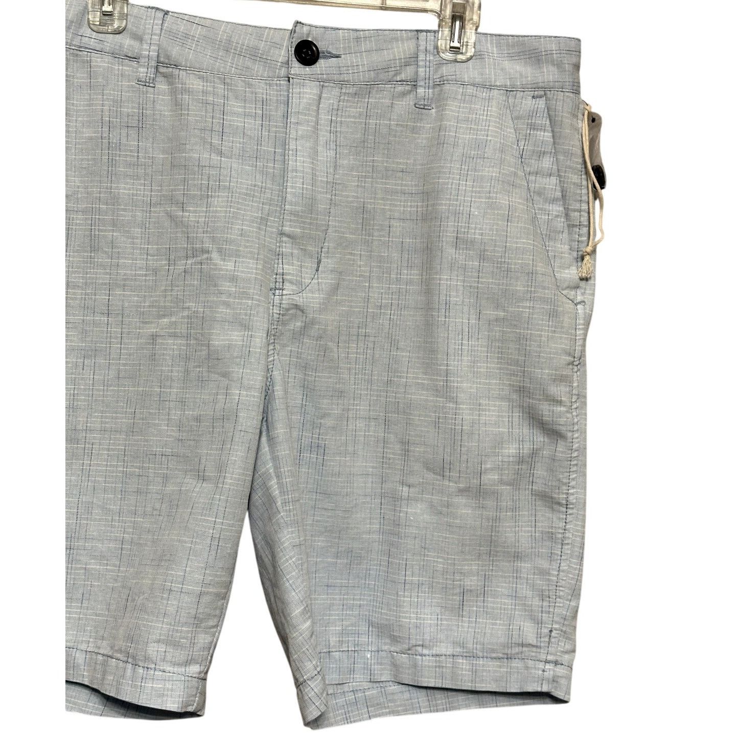 Other Union Casual Shorts Chino Style Flat Front Blue M 36R NWOT Size US 36 / EU 52 - 3 Thumbnail