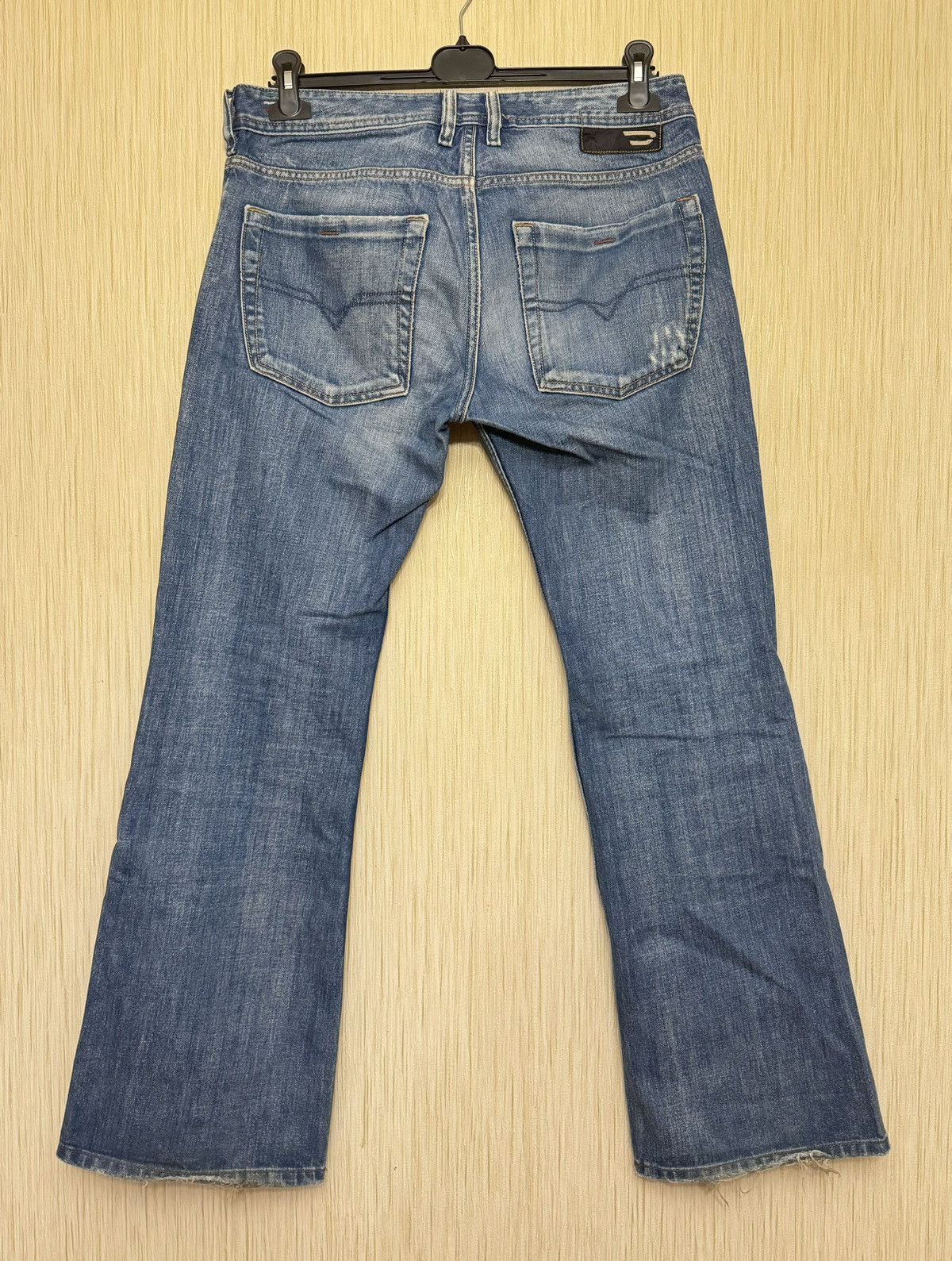 Diesel × Vintage Diesel vintage Zathan flared boot cut jeans crazy Y2K Size US 31 - 1 Thumbnail