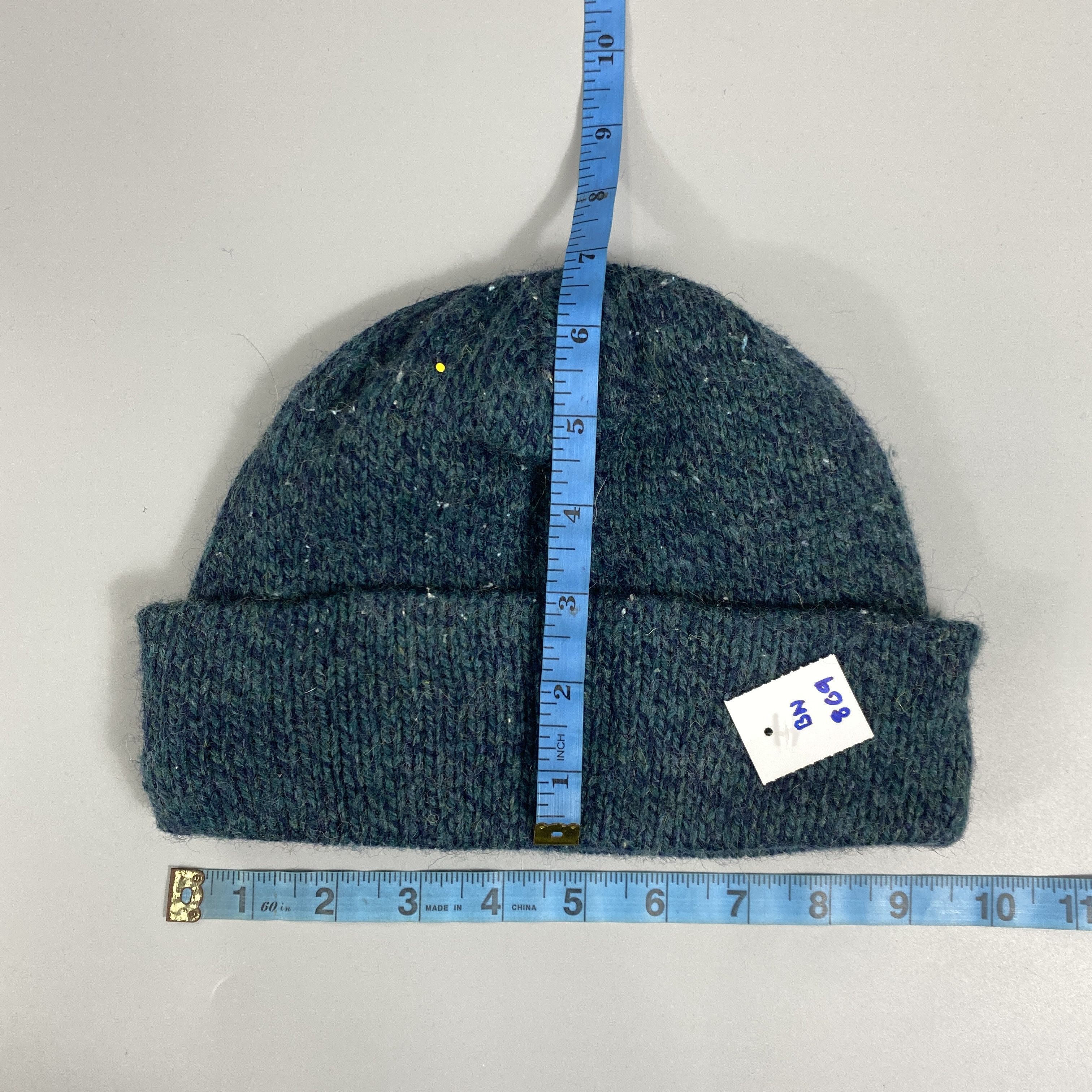 Vintage Usa Brand Plain Knit Snow Cap -BN809 Size ONE SIZE - 5 Thumbnail