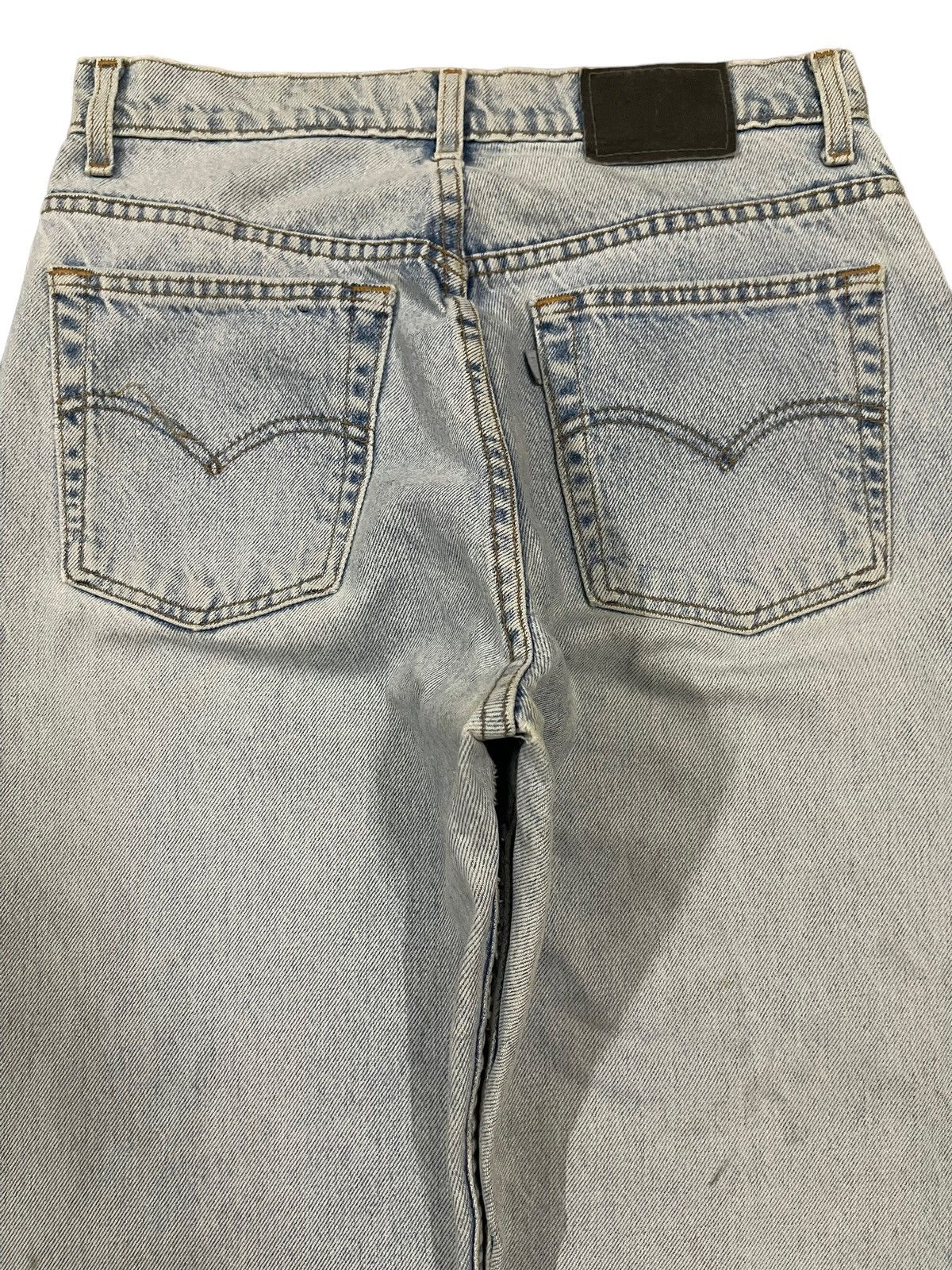 Levi's Vintage Levis Silver Tab Blue Wash Style Loose Jeans Size US 30 / EU 46 - 4 Thumbnail