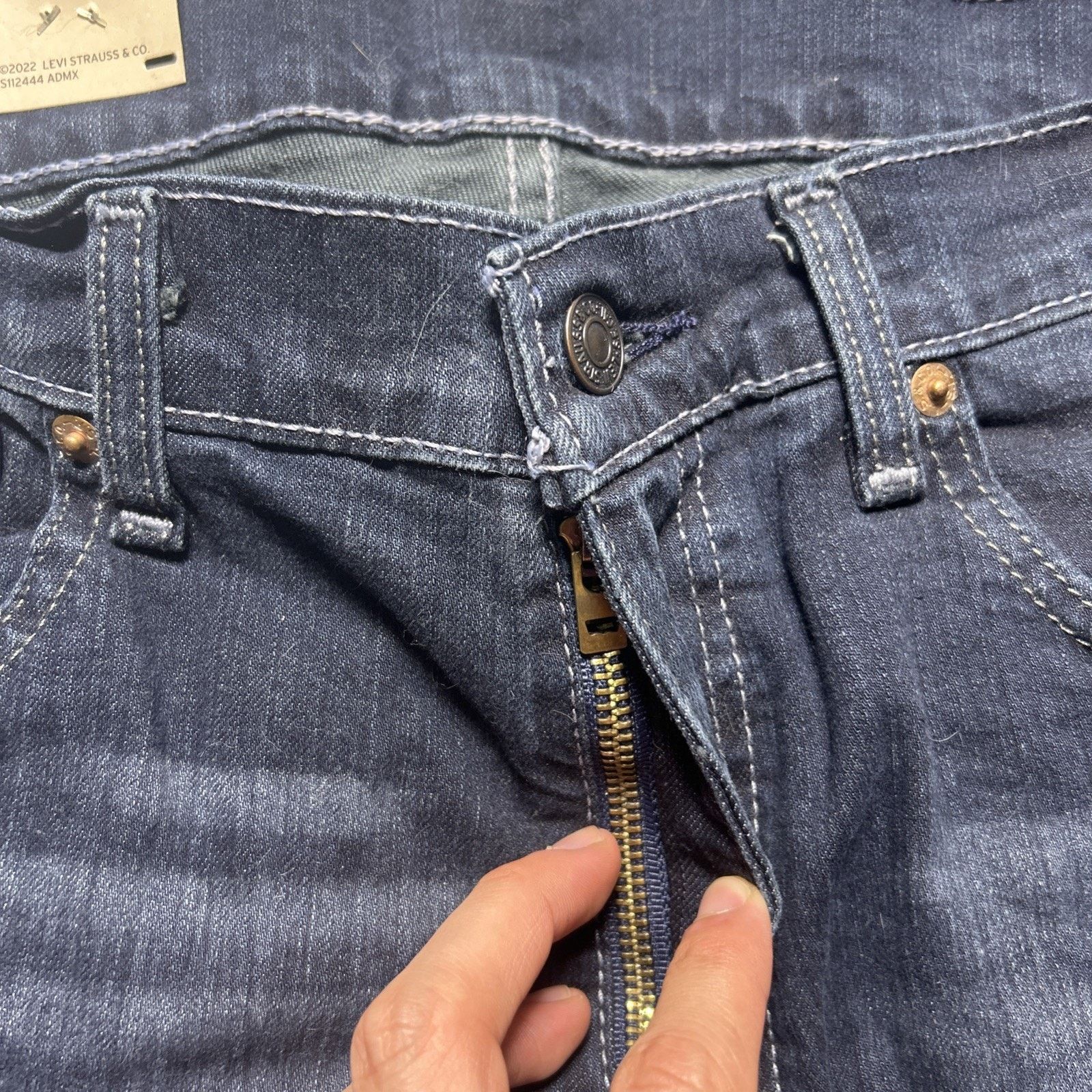 Levi's Levis 559 Relaxed Baggy Jeans Men 32x30 Wide Hamilton Loose Size US 32 / EU 48 - 12 Thumbnail