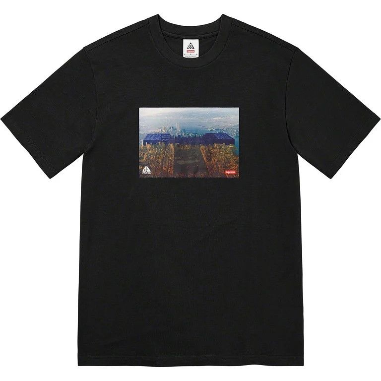 Nike ACG × Supreme Supreme x Nike ACG Grid Tee 'Black' Size US XL / EU 56 / 4 - 1 Thumbnail
