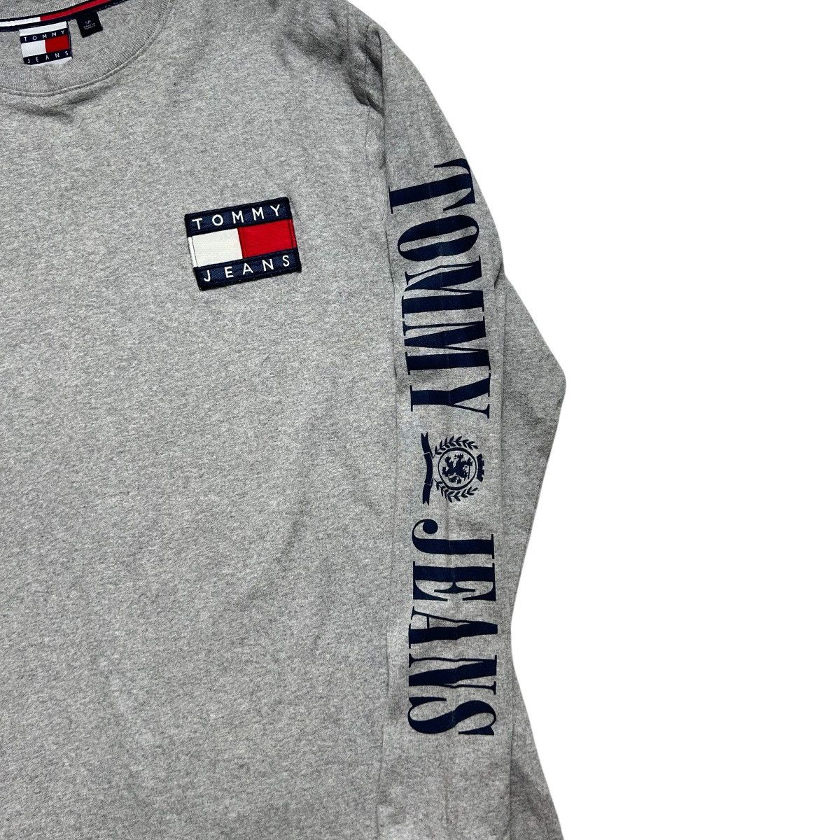 Tommy Hilfiger × Vintage Vintage Tommy Hilfiger Big Logo Long Sleeve T shirt Size M / US 6-8 / IT 42-44 - 5 Thumbnail