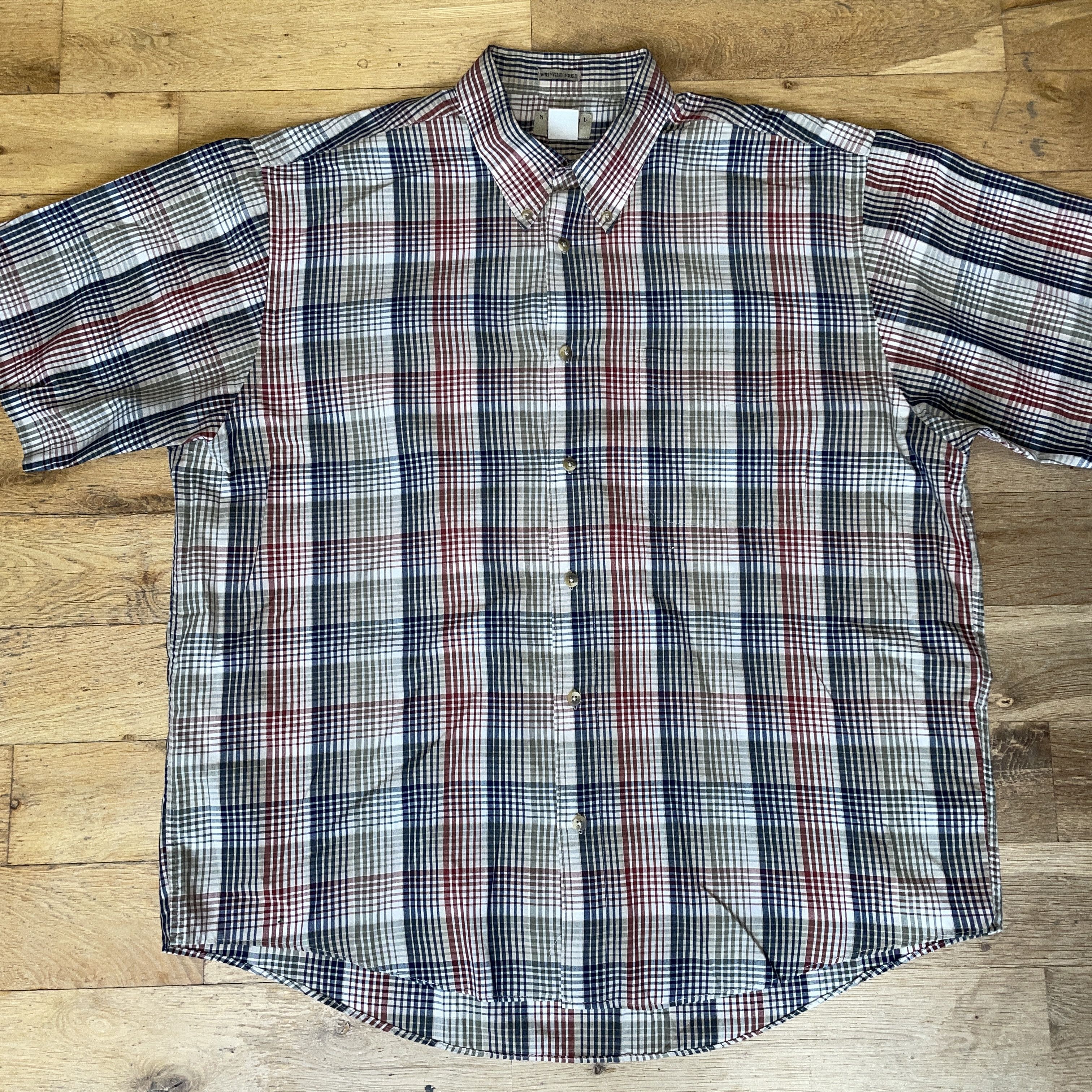 Natural Issue × Vintage Natural Issue Men's Shirt Elegant Wrinke Free Size XL Size US XL / EU 56 / 4 - 1 Thumbnail