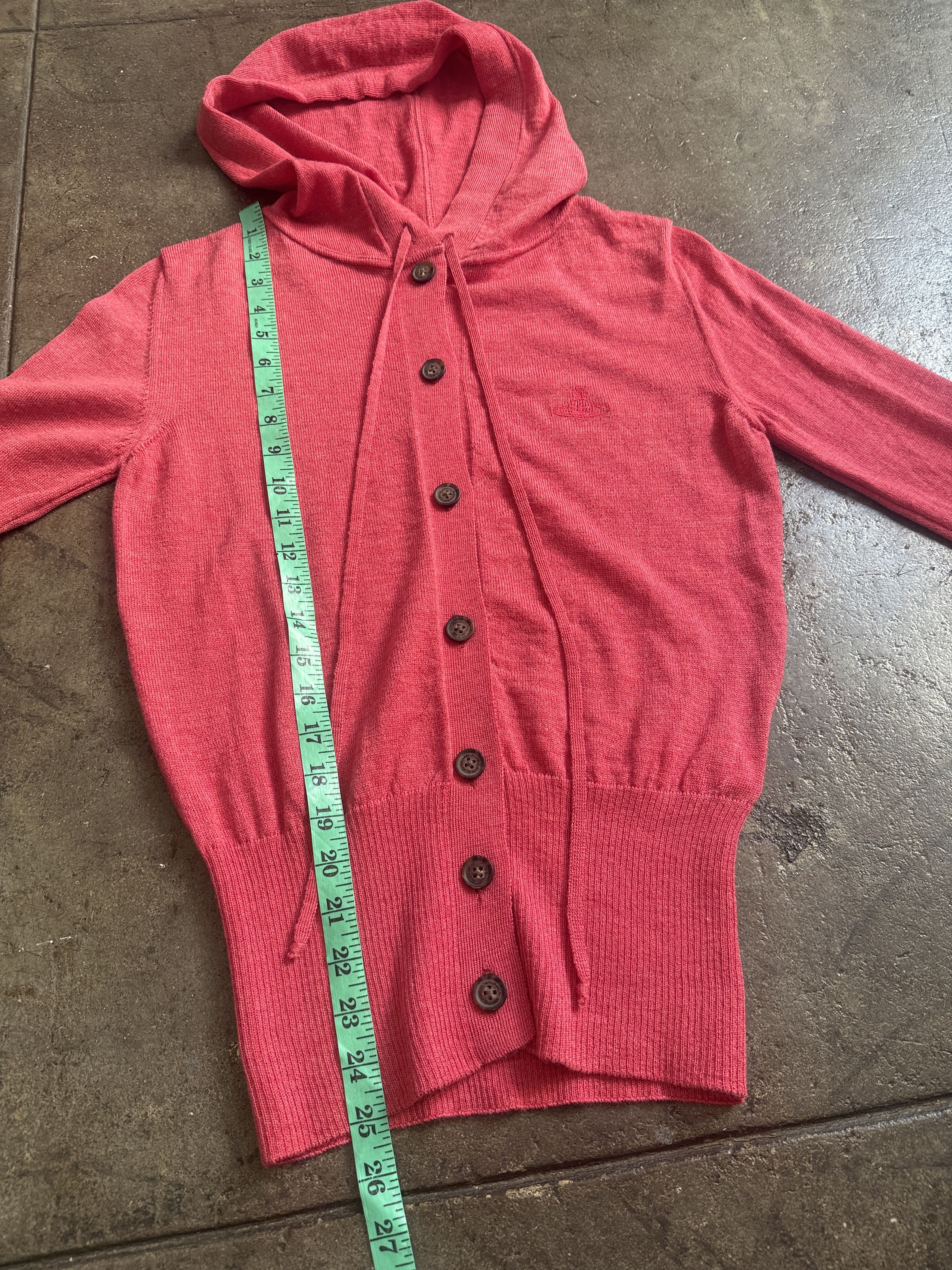 Vivienne Westwood New Anglomania Lana Wool 2017 Buttoned Hoodie Size S / US 4 / IT 40 - 12 Thumbnail