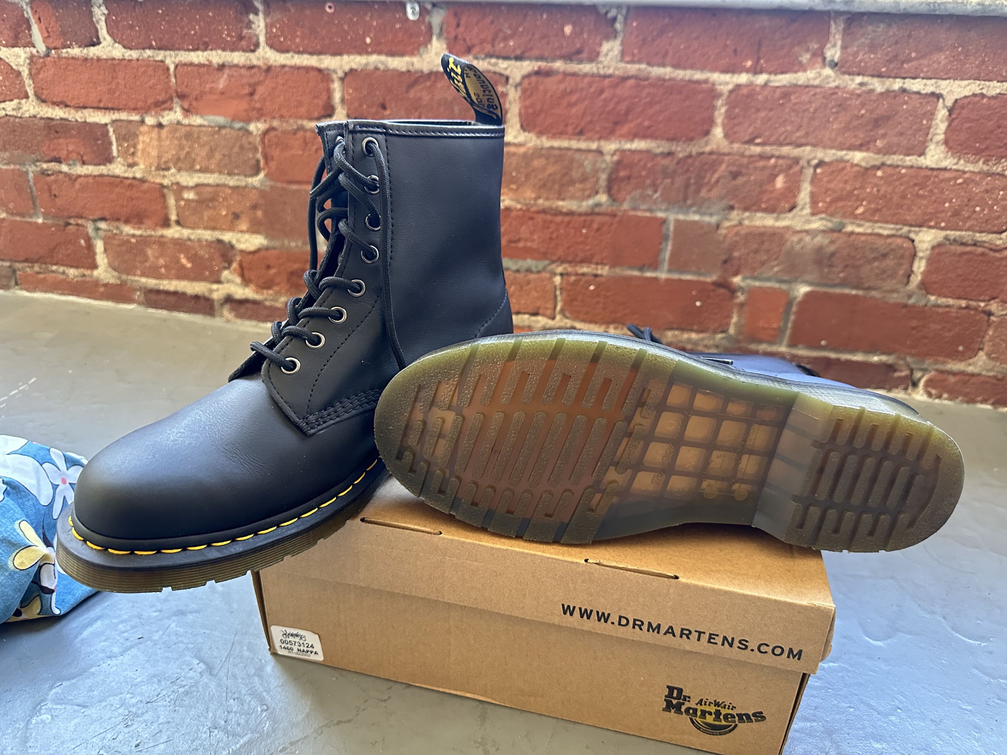 Dr. Martens Dr. Martens 1460 Nappa Boots Size US 11.5 / EU 44-45 - 4 Thumbnail
