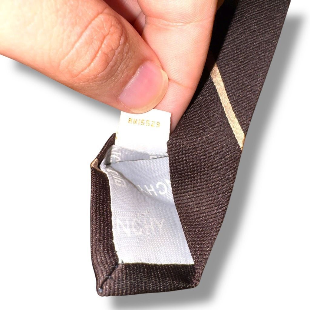 Givenchy 70s Givenchy for Boeing Pilots Handmade Silk Tie Size ONE SIZE - 6 Thumbnail