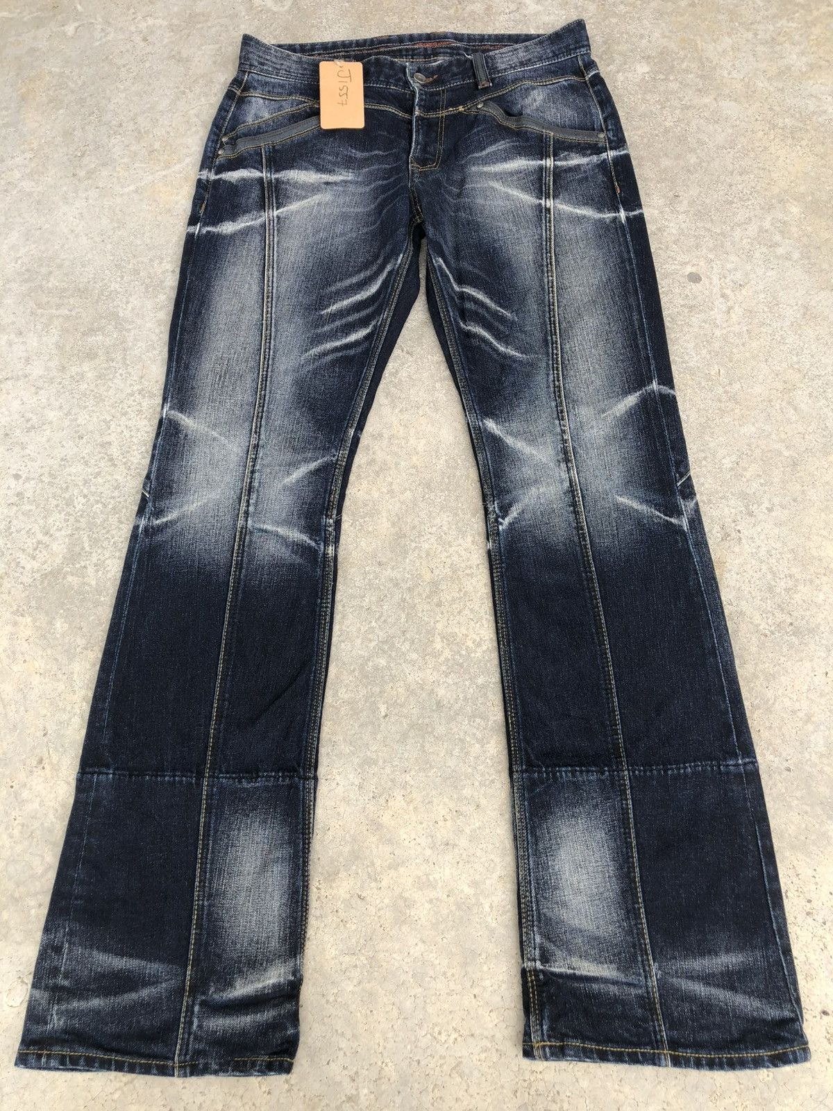 If Six Was Nine Nicole Club Flared Jeans Distressed Jeans Size US 32 / EU 48 - 1 Thumbnail